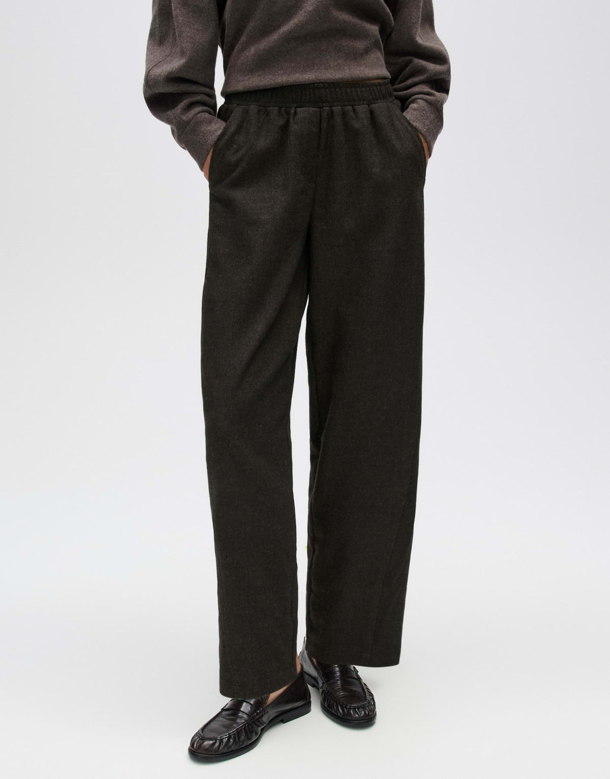 Opus Damen Hosen Black