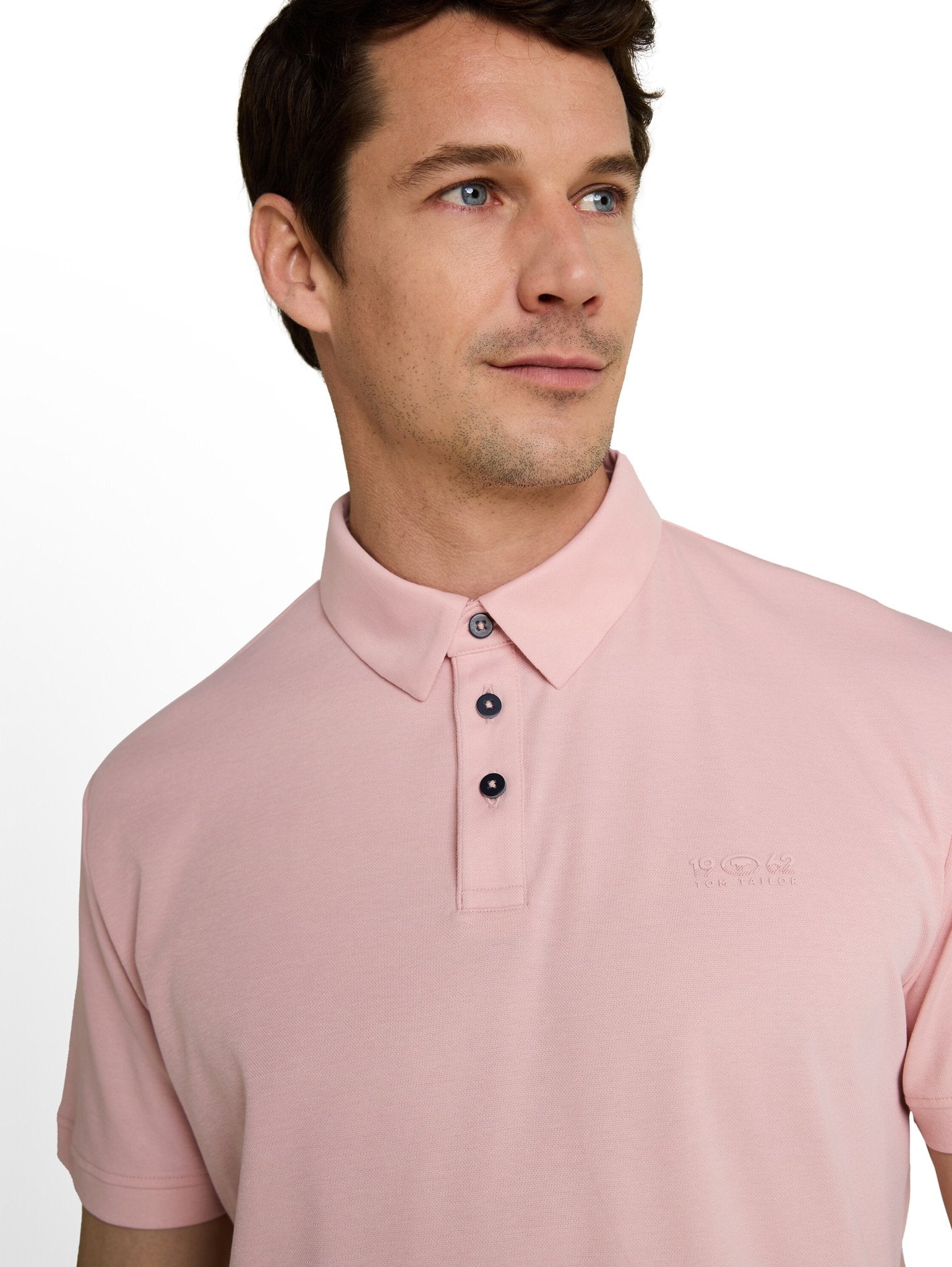 Tom Tailor Herren Polo-Shirts Twinkle Pink Tw
