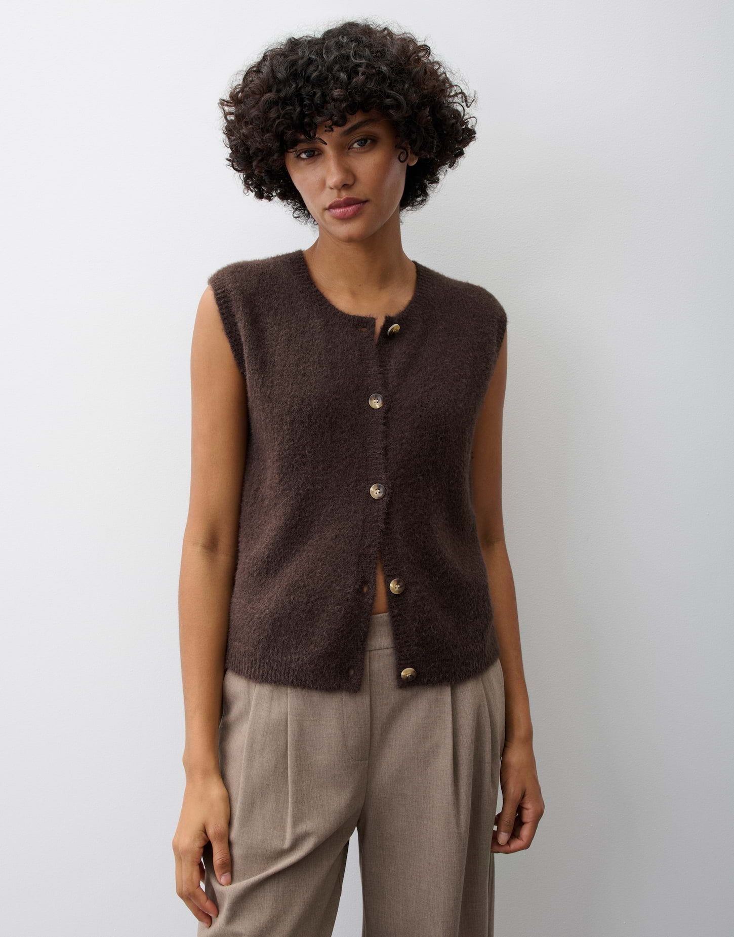 Opus Pants Damen Pullover Affogato