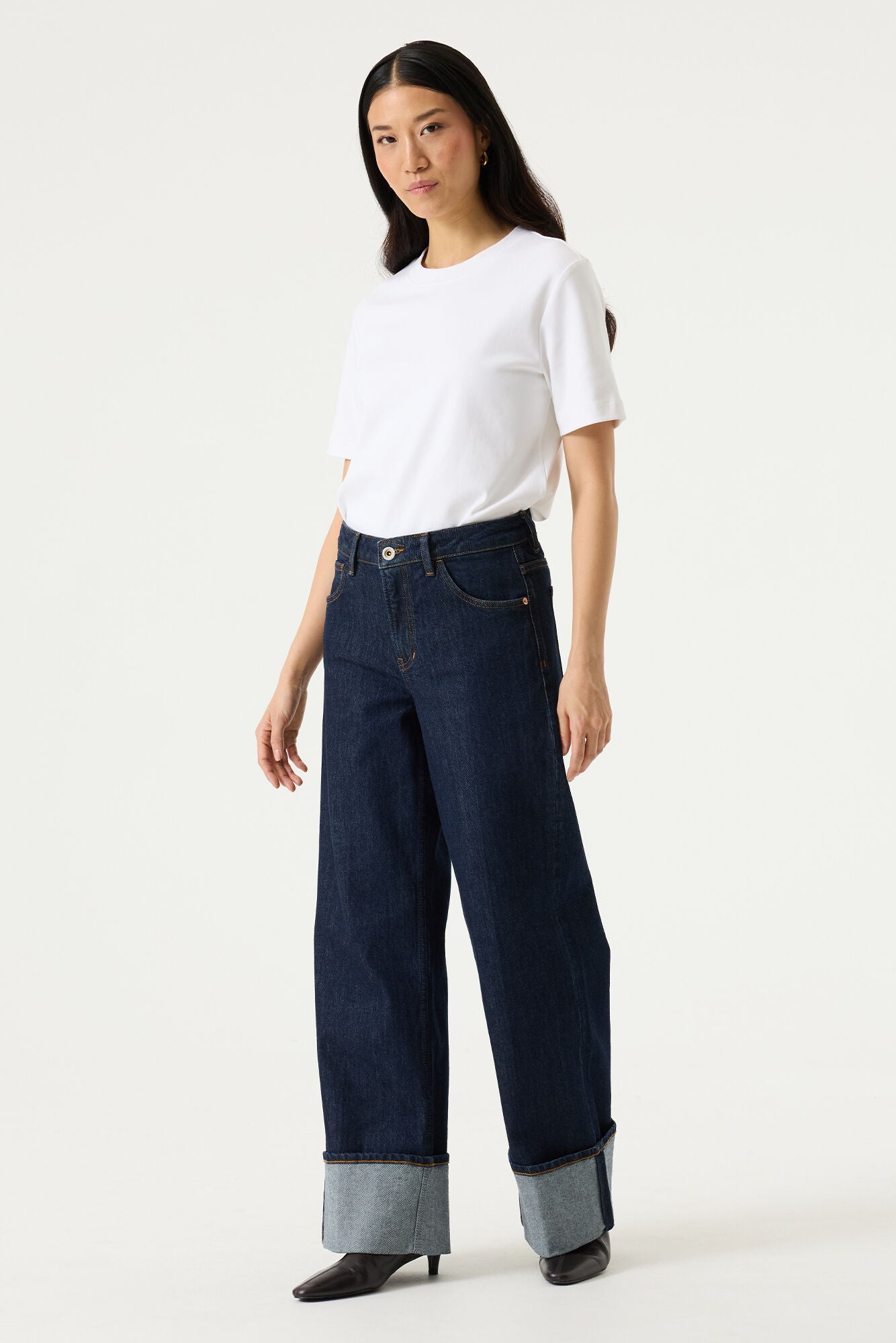 Garcia Damen Jeans Rinsed