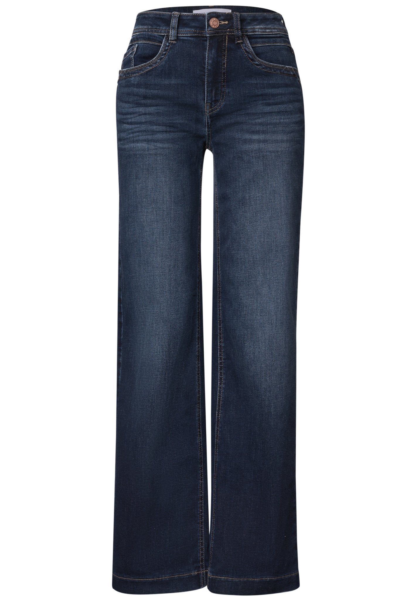 Street One Damen Hosen  Dark Blue