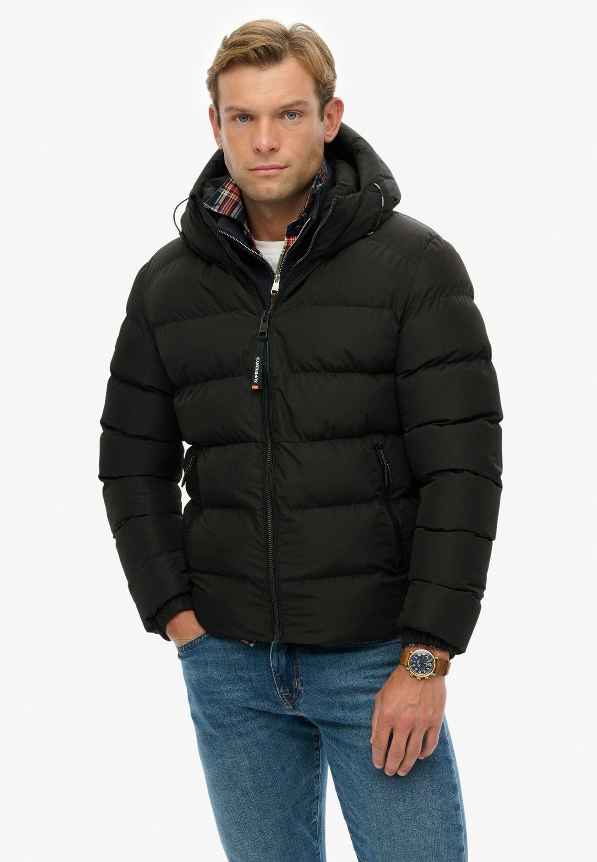 Superdry Herren Jacken A Black/Black