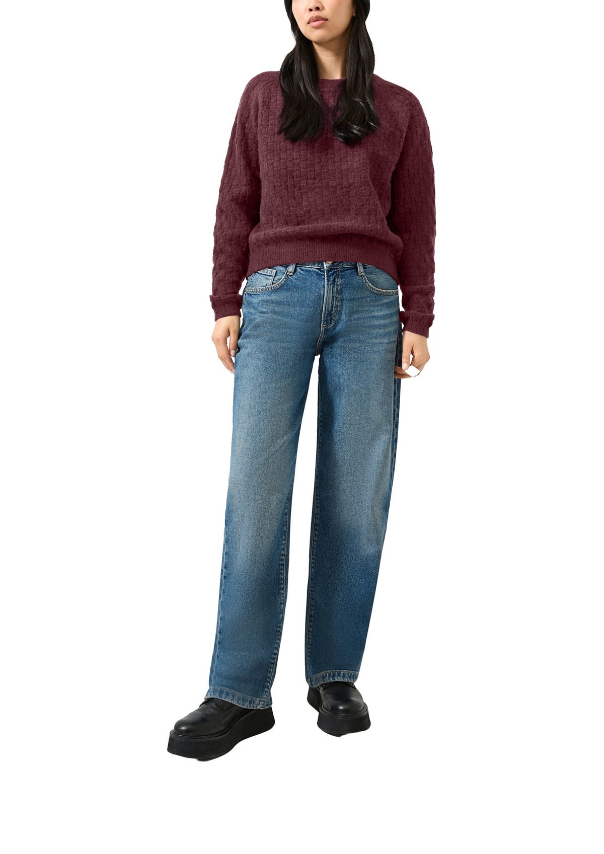 QS by S.Oliver Damen Pullover W Red