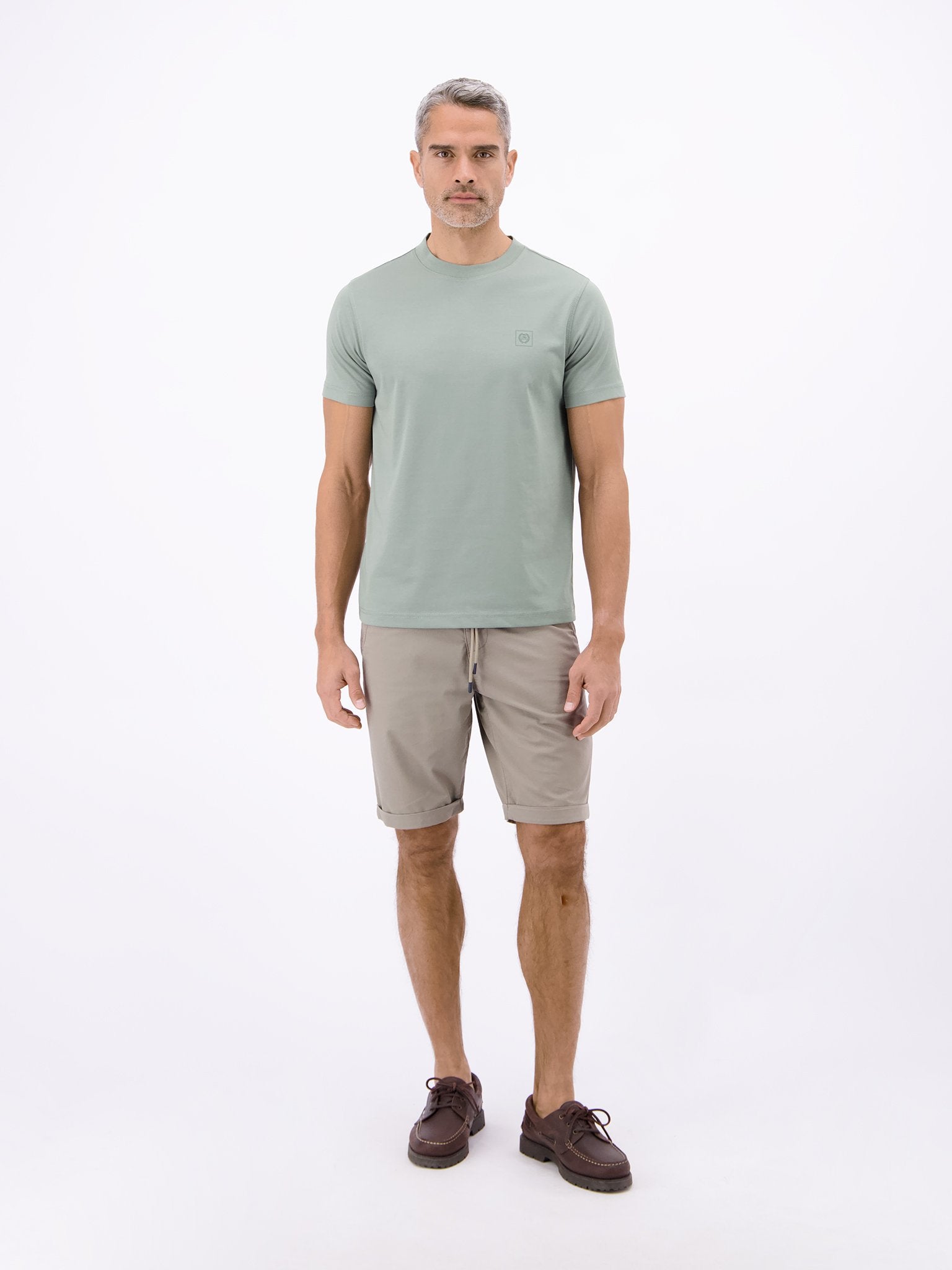 Lerros Herren T-Shirts kurz Storm Grey