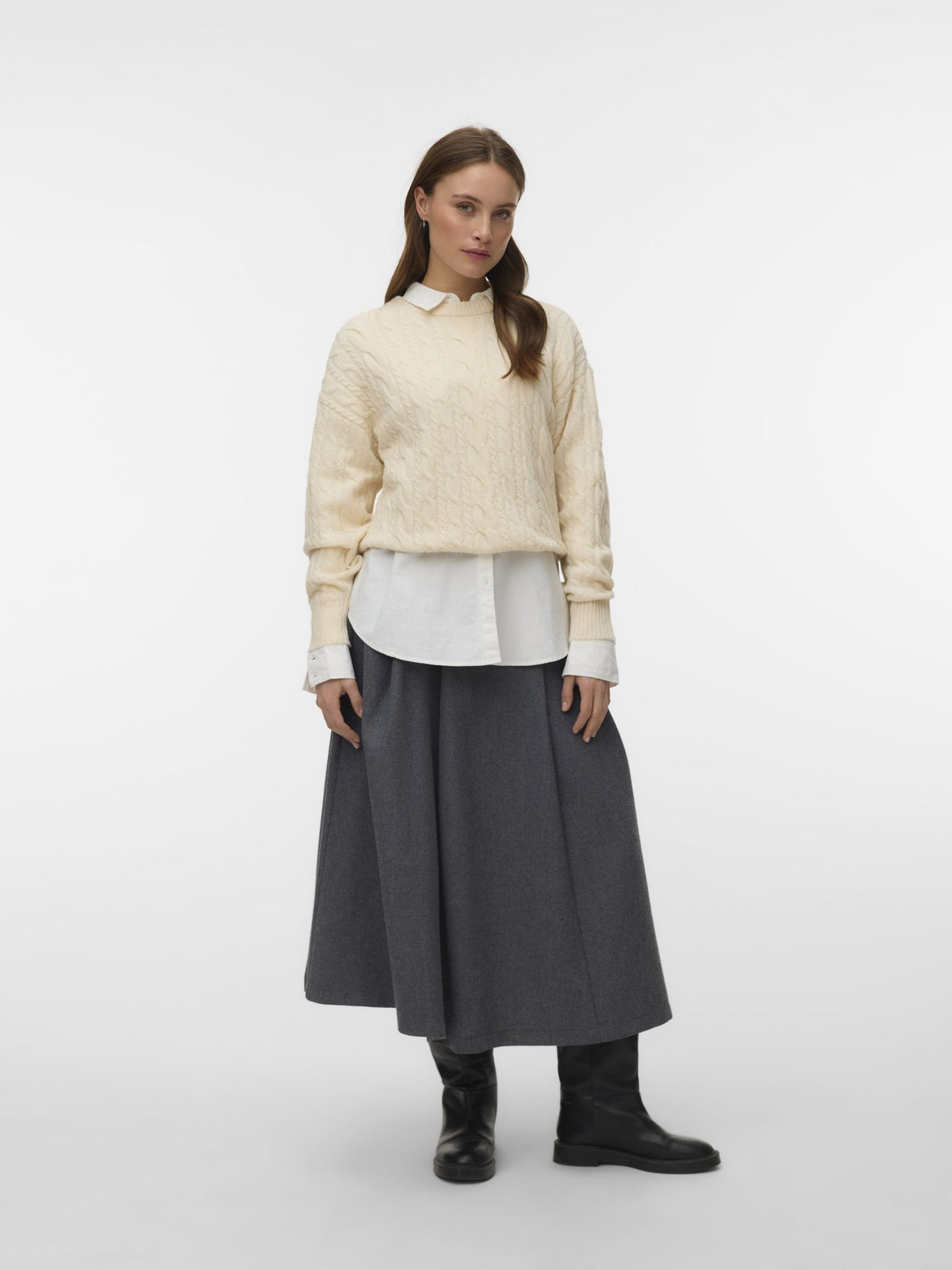 Vero Moda Damen Pullover Birch