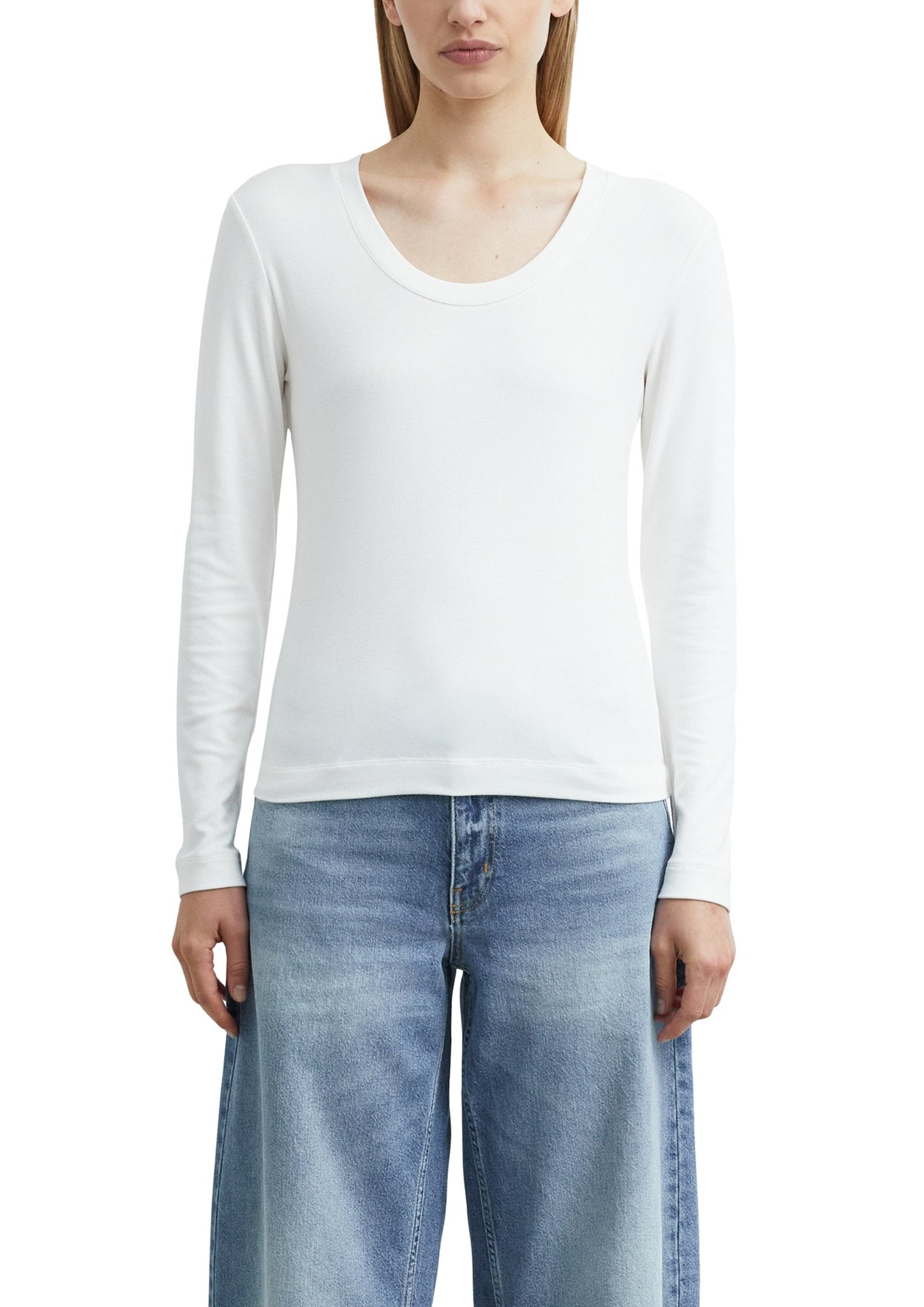 Comma Damen T-Shirts  White