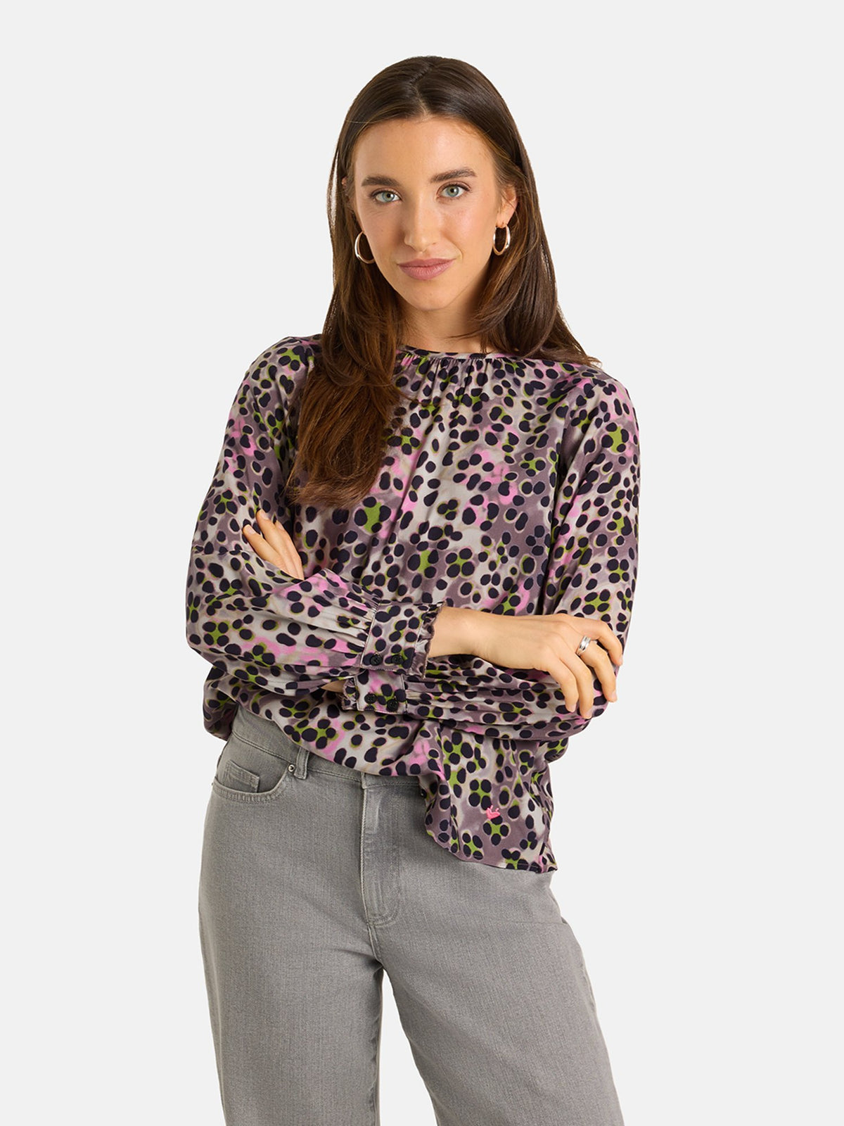 Lieblingsstück Damen Blusen  Dark Taupe