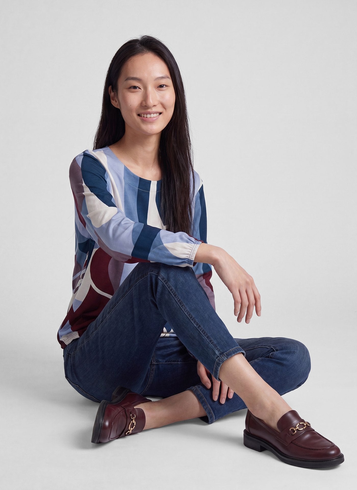 Rabe Damen T-Shirts Pastellblau