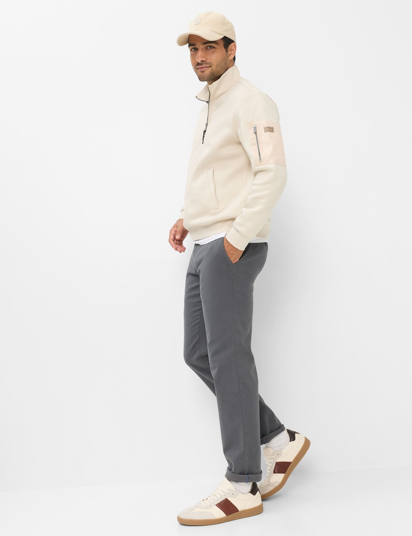Brax Herren Hosen  Grey