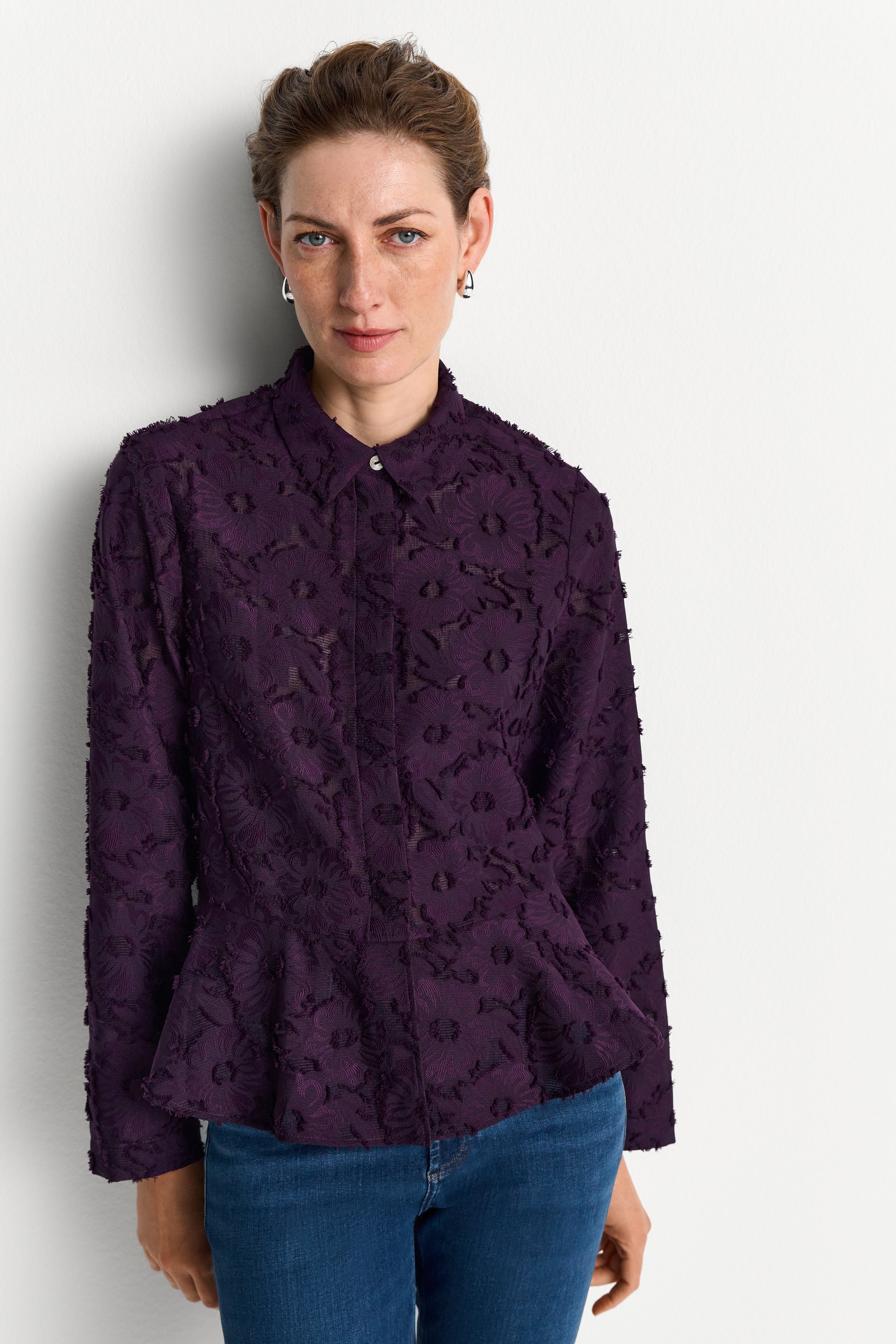 Rich & Royal Damen Blusen Mulberry