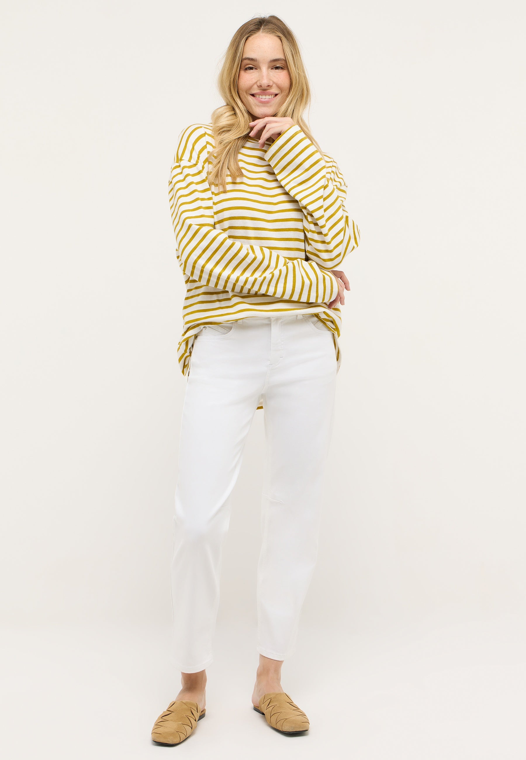 Angels Damen Jeans  White