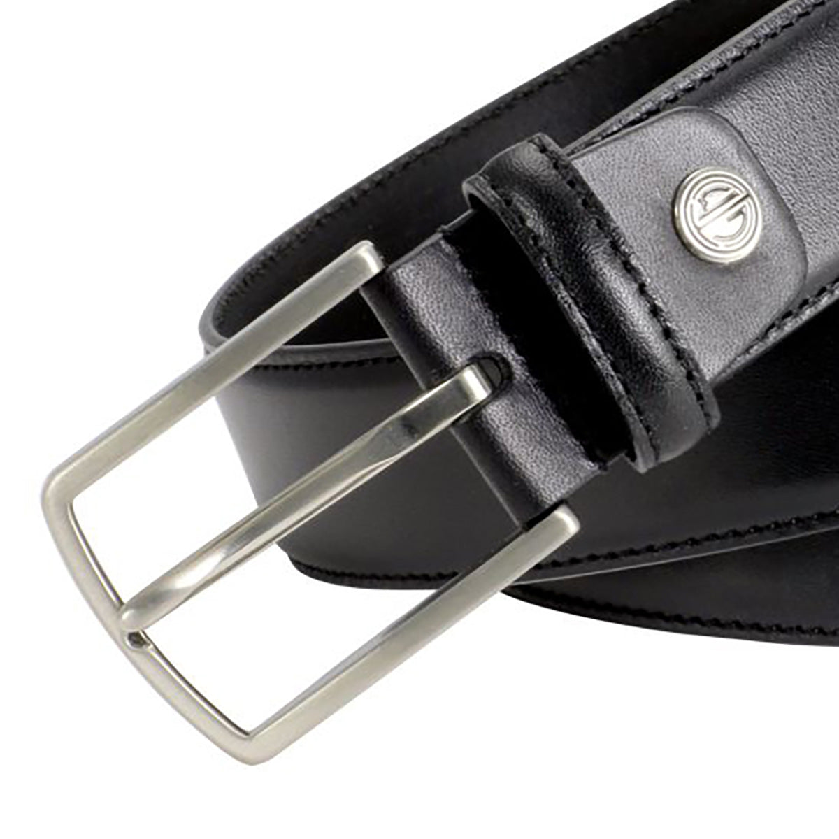 LINDENMANN Herren Gürtel Schwarz