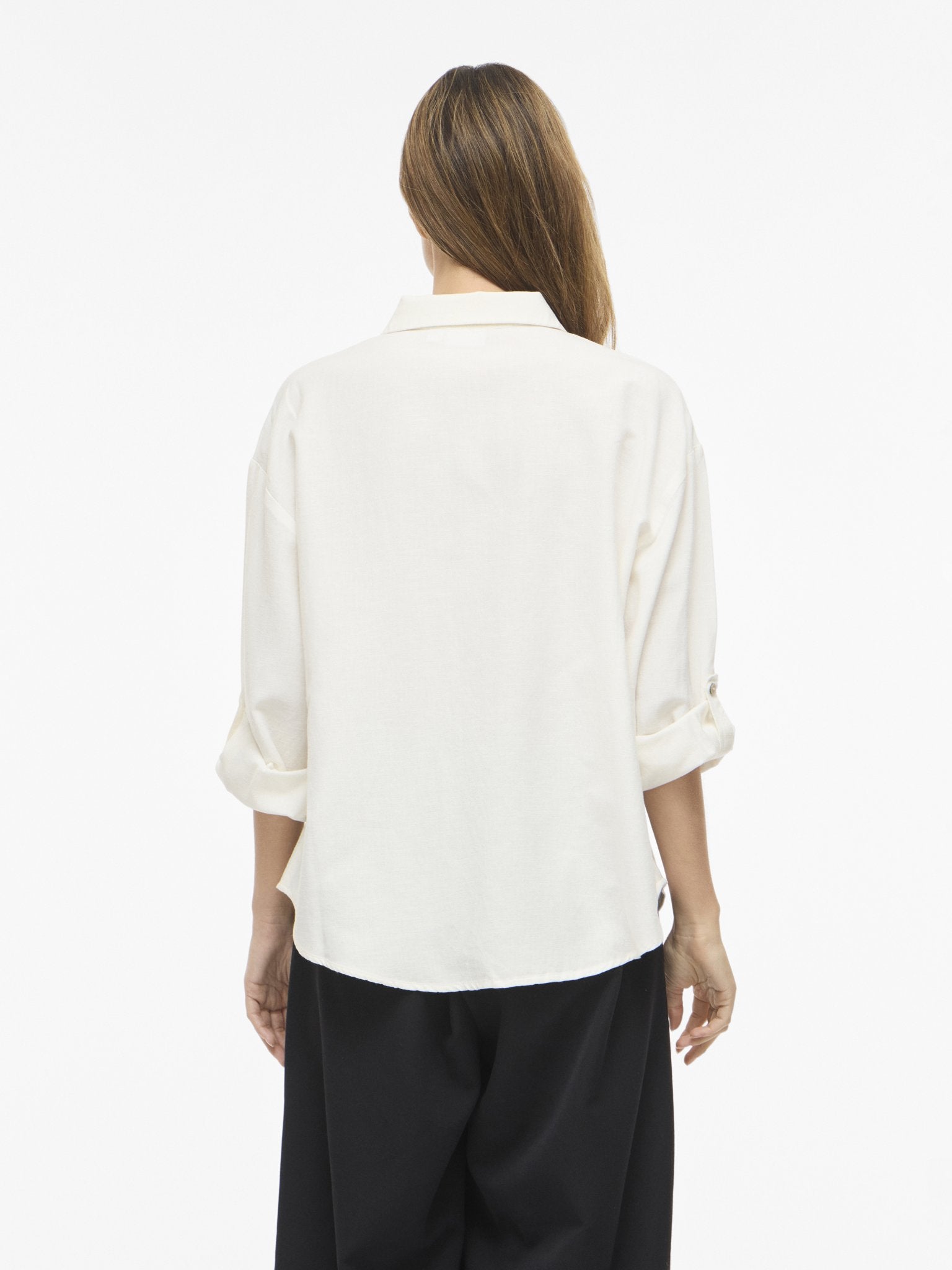 Vila Damen Blusen Snow White