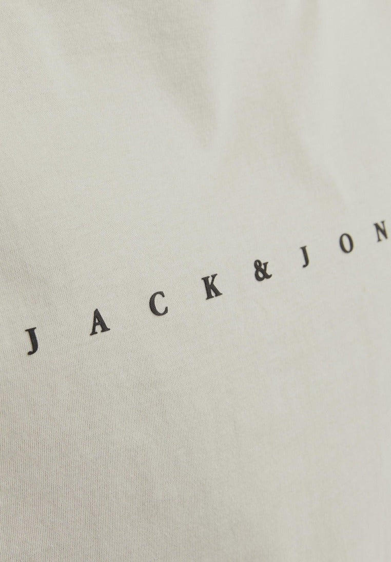 Jack & Jones Herren T-Shirts kurz Moonbeam/Moonbe