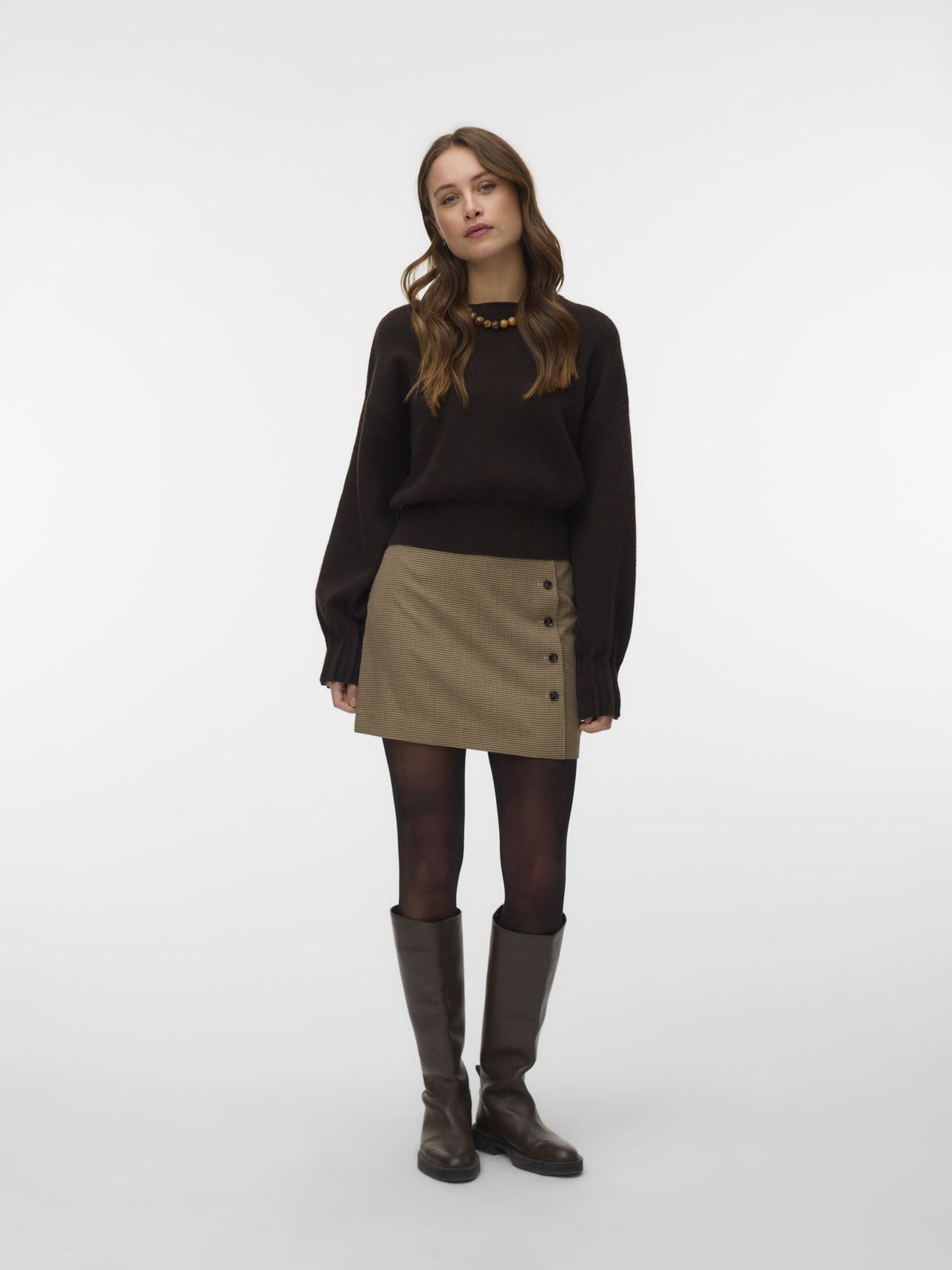 Vero Moda Damen Pullover Chocolate Torte