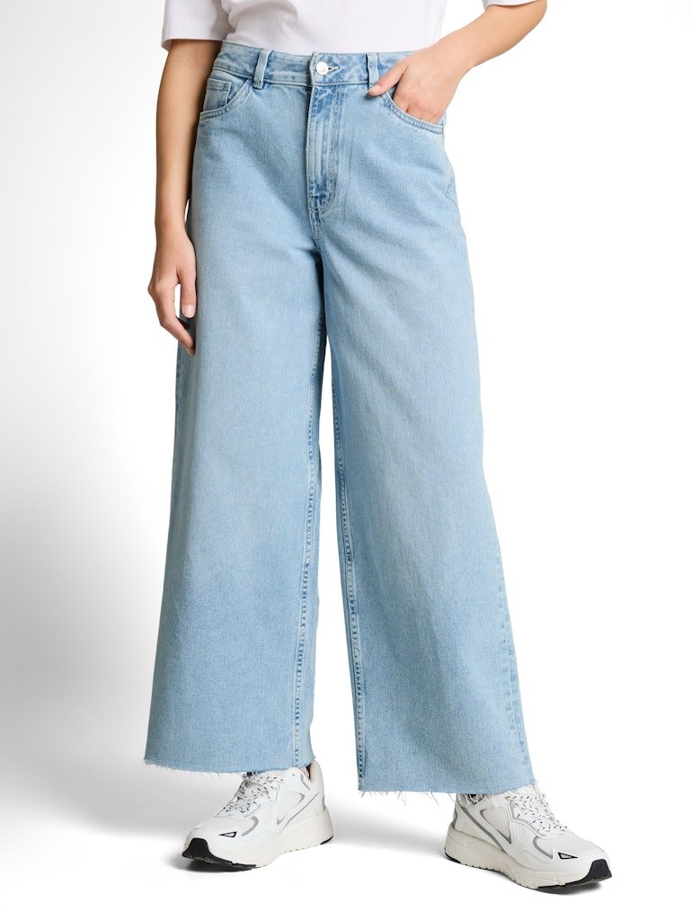 Tom Tailor denim Damen Hosen Used Light Ston