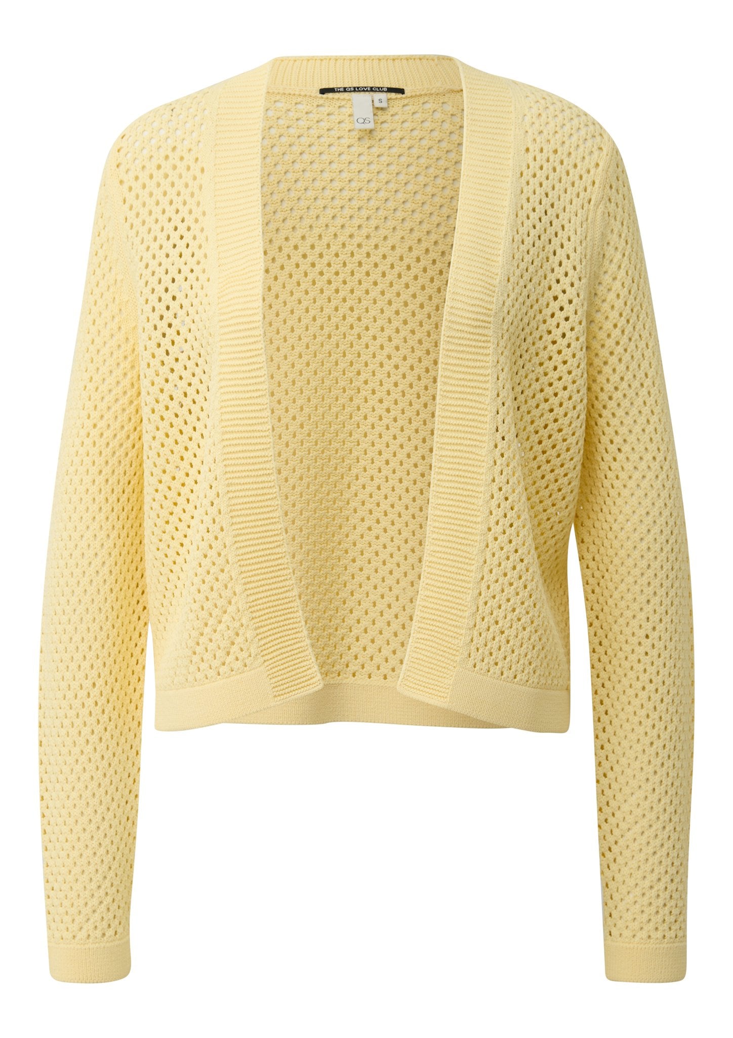 QS by S.Oliver Damen Strickjacken Yellow