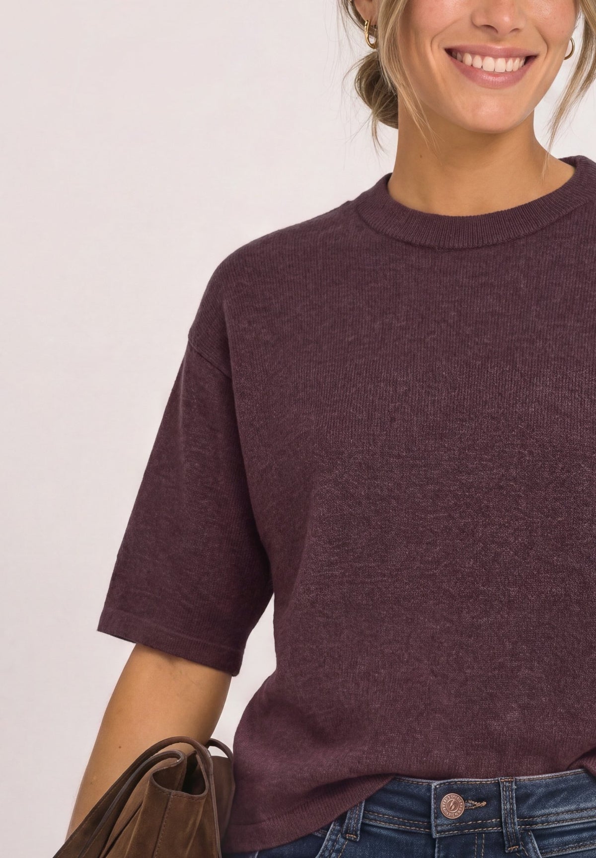 Street One Damen Pullover Rustic Ro