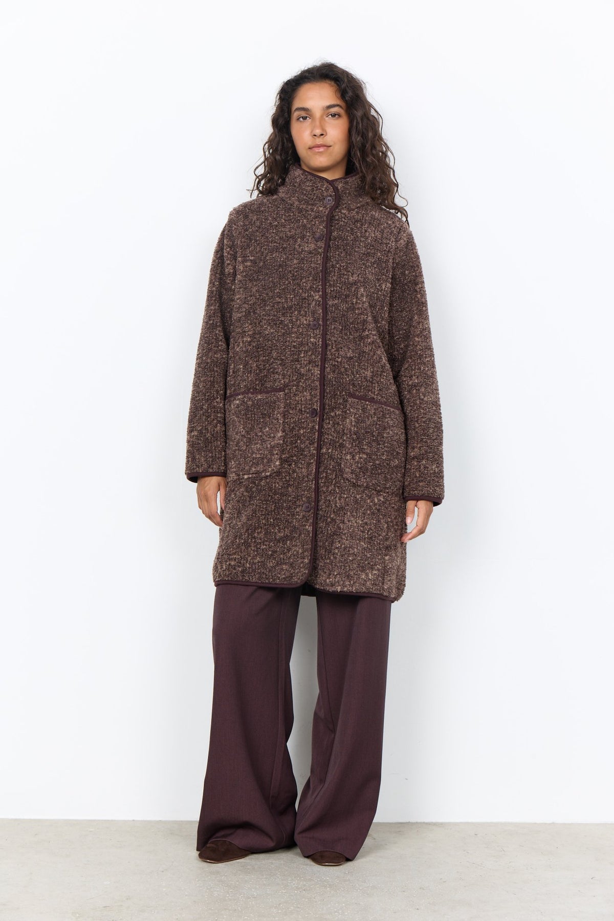 Soya Concept Damen Jacken Chocolate Plum
