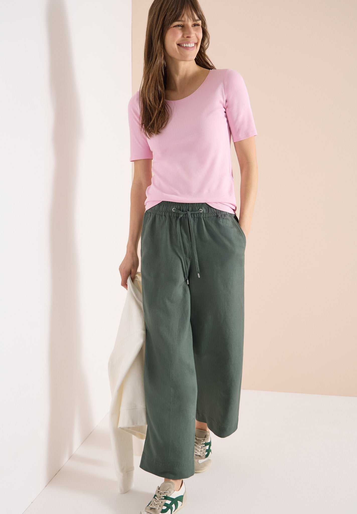 Cecil Damen Hosen Just Khak