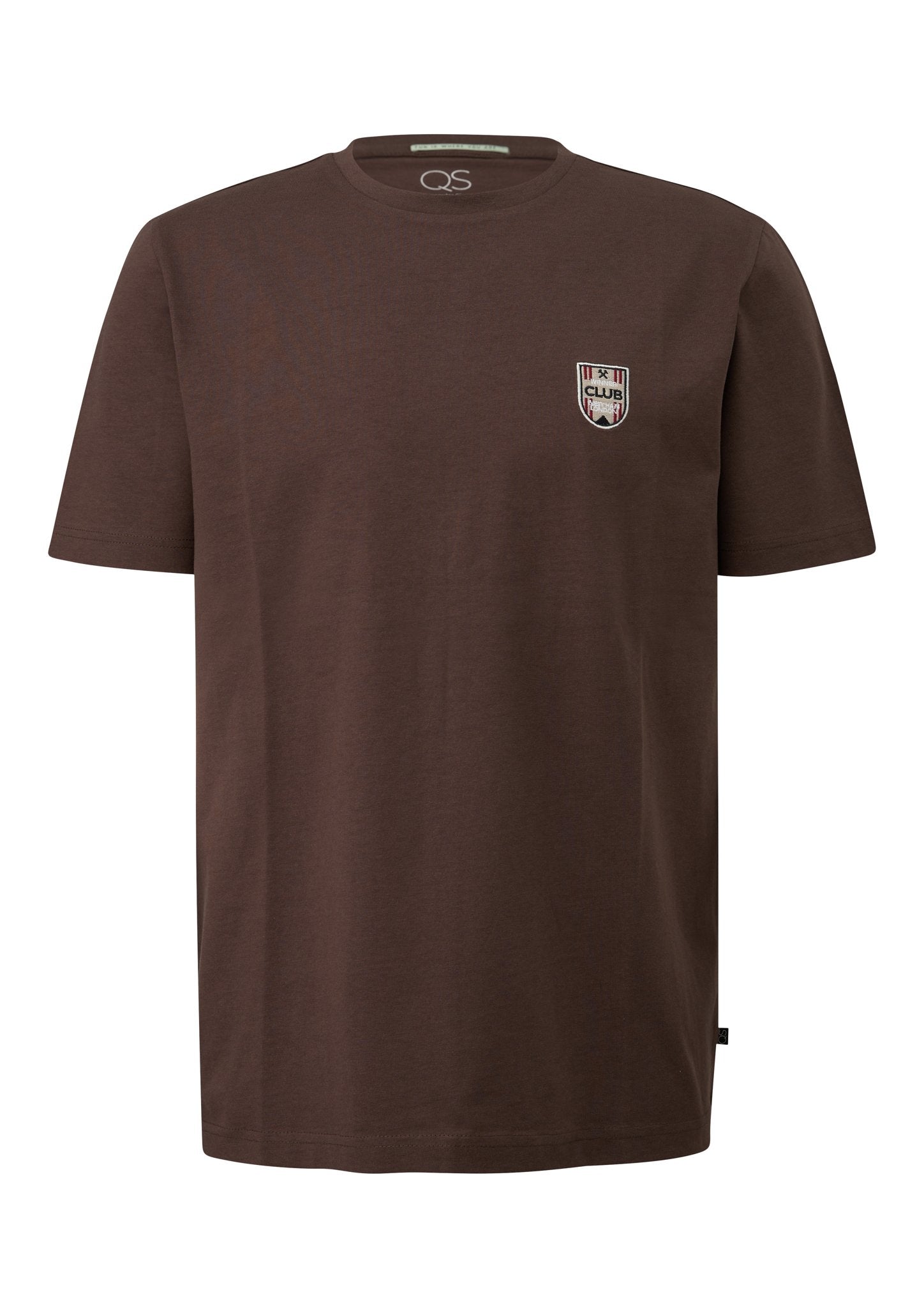 QS by S.Oliver Herren T-Shirts kurz  Brown
