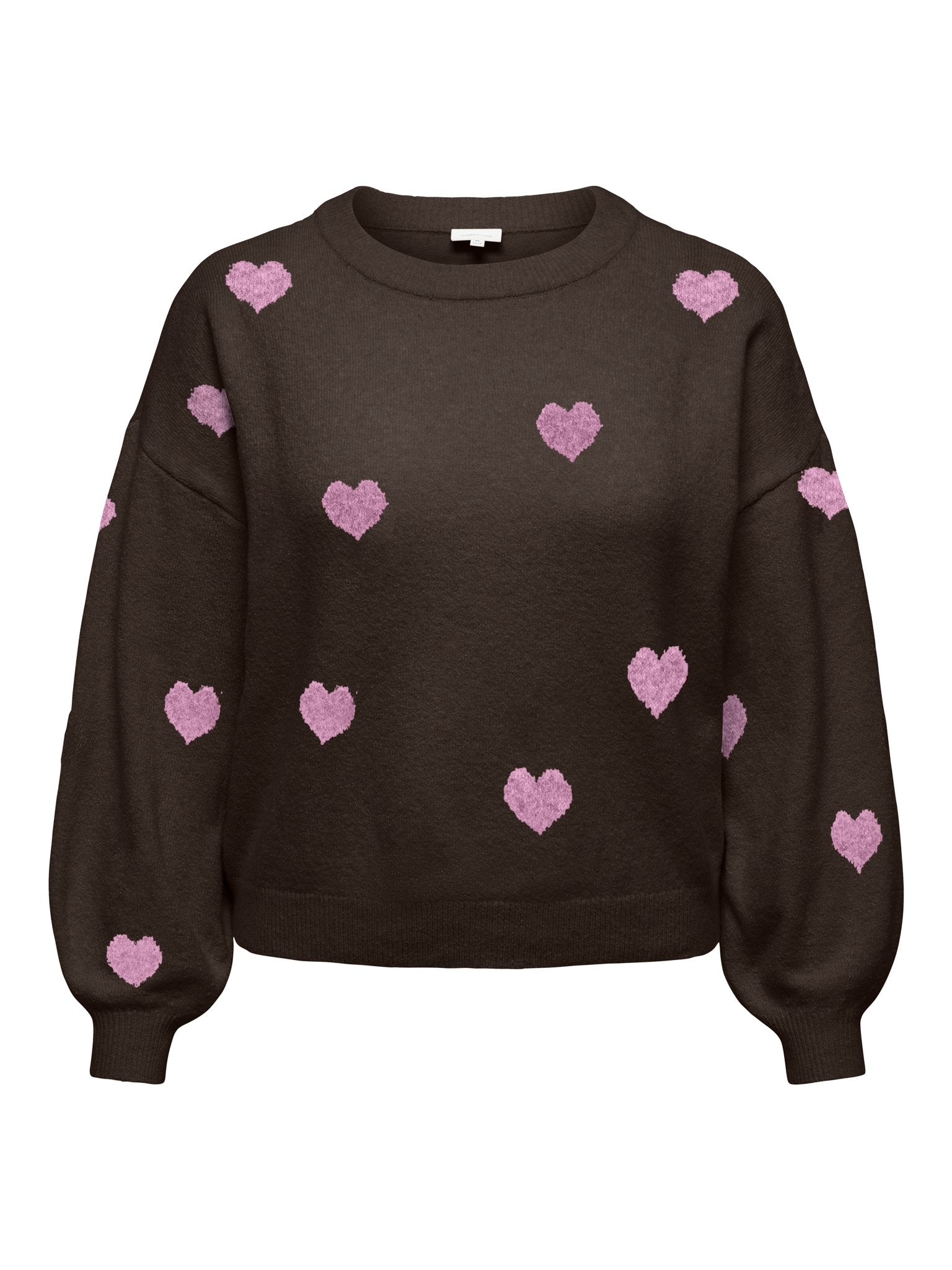 Only Carmakoma Damen Pullover Coffee Bean/Hea