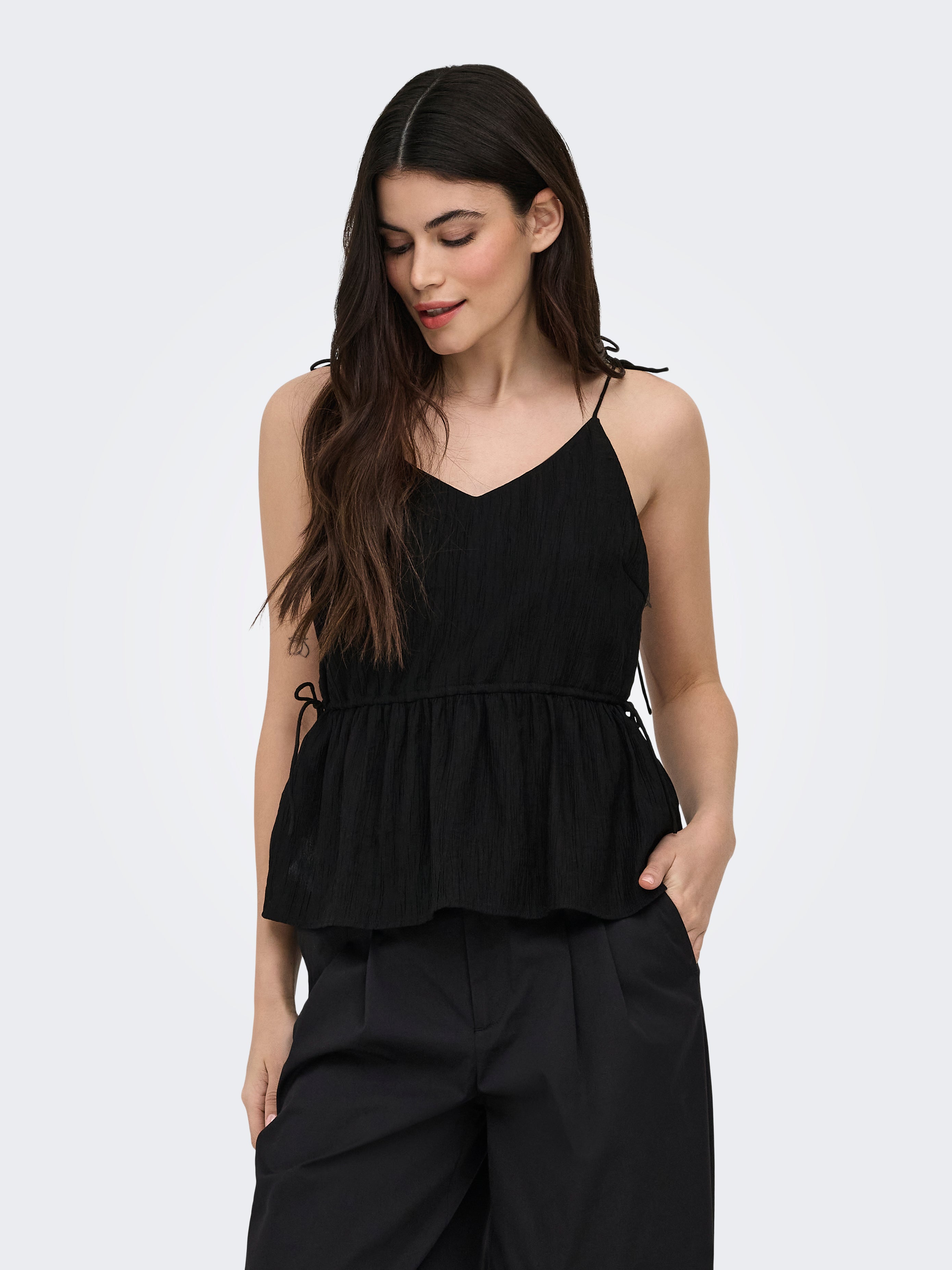 only Damen Tops Black