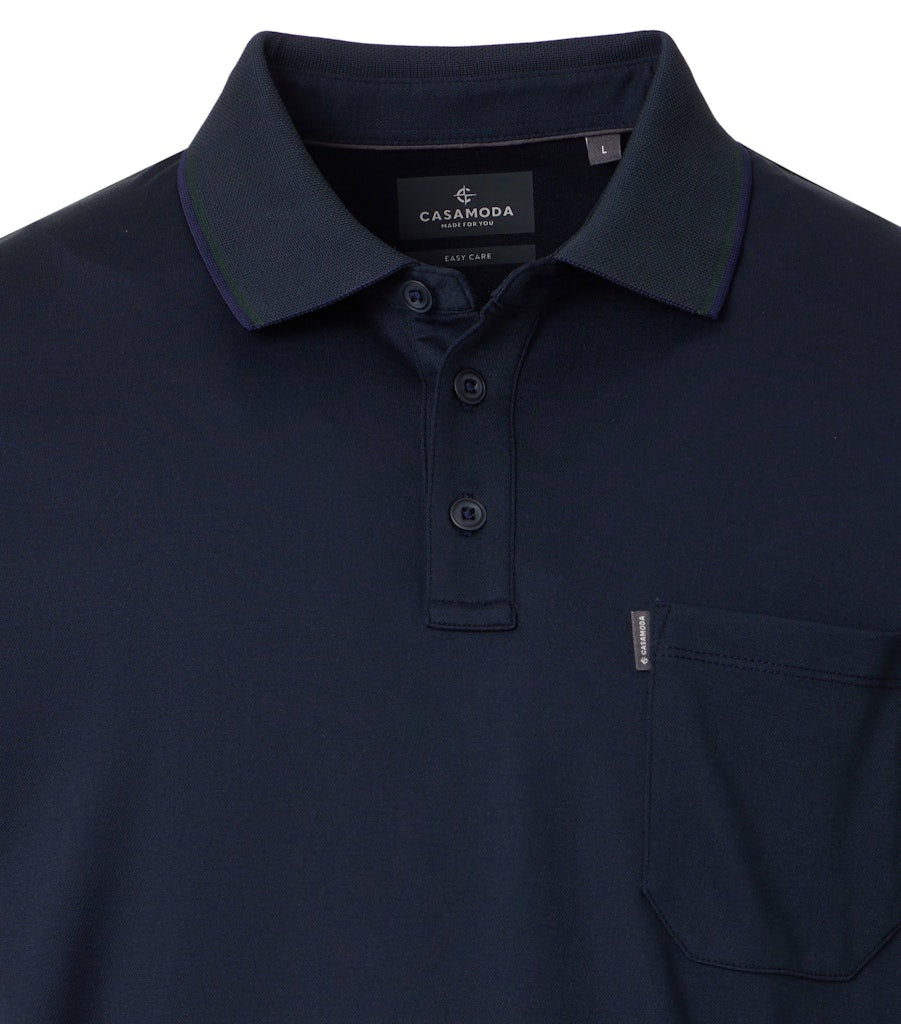 Casa Moda Herren Polo-Shirts  Blau