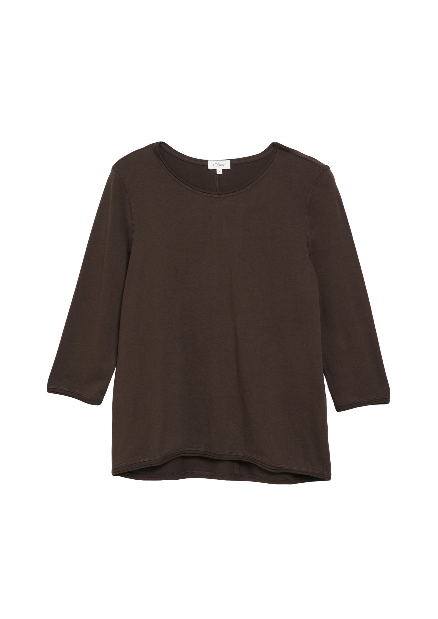 S. Oliver red Damen T-Shirts Brown
