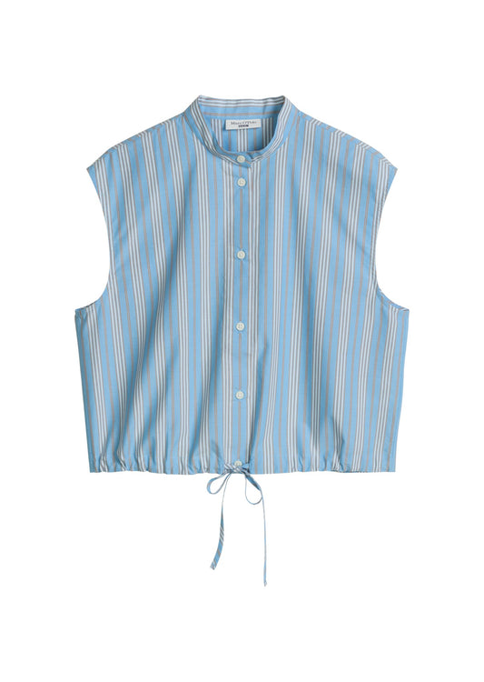 Marc O`Polo denim Damen Blusen Light Blue_Mult