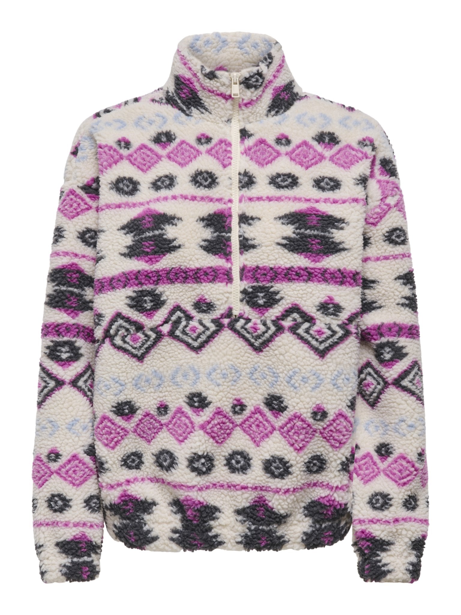 only Damen Sweatshirts Birch/Aztec Fij