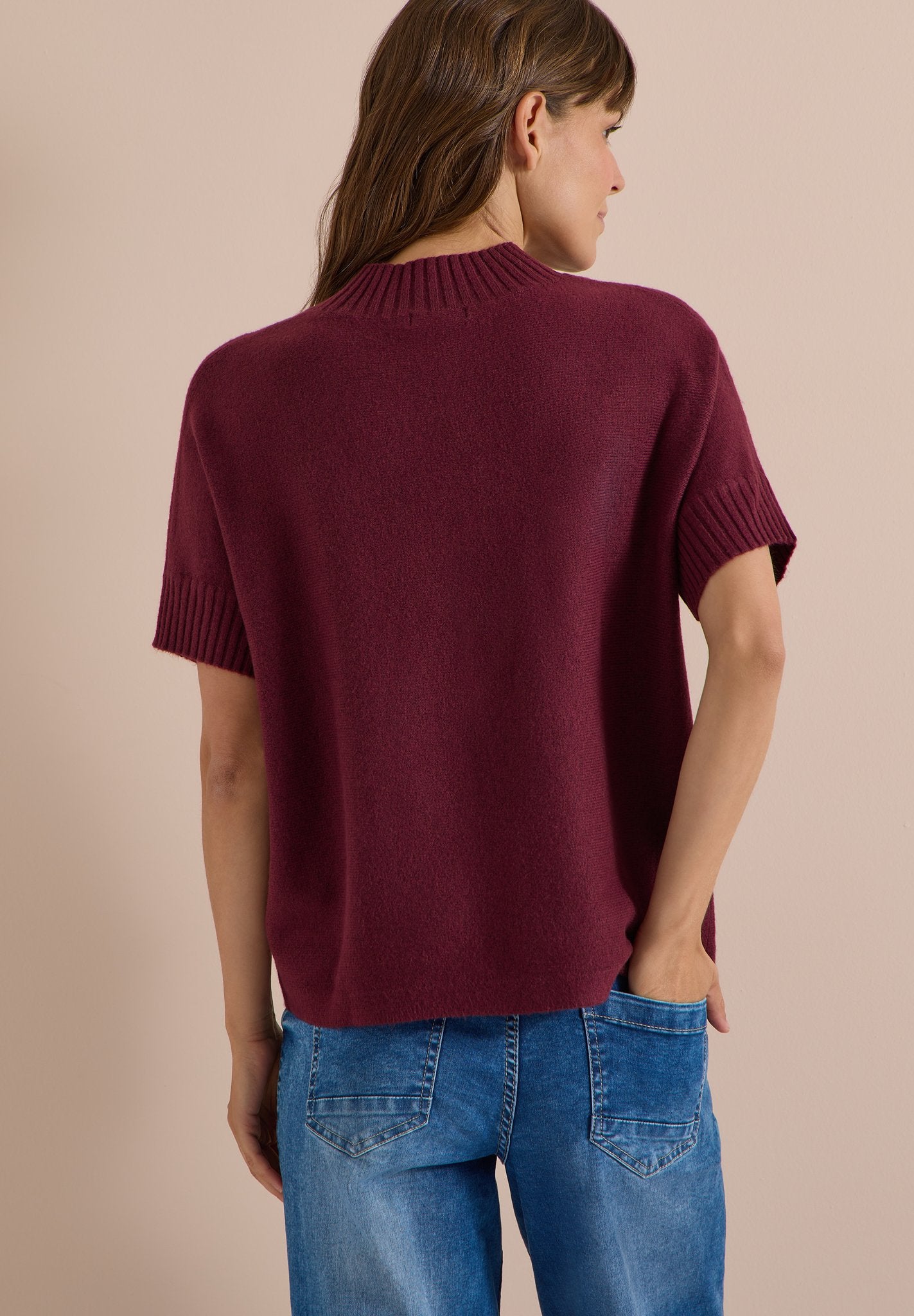 Cecil Damen Pullover  Red Wine