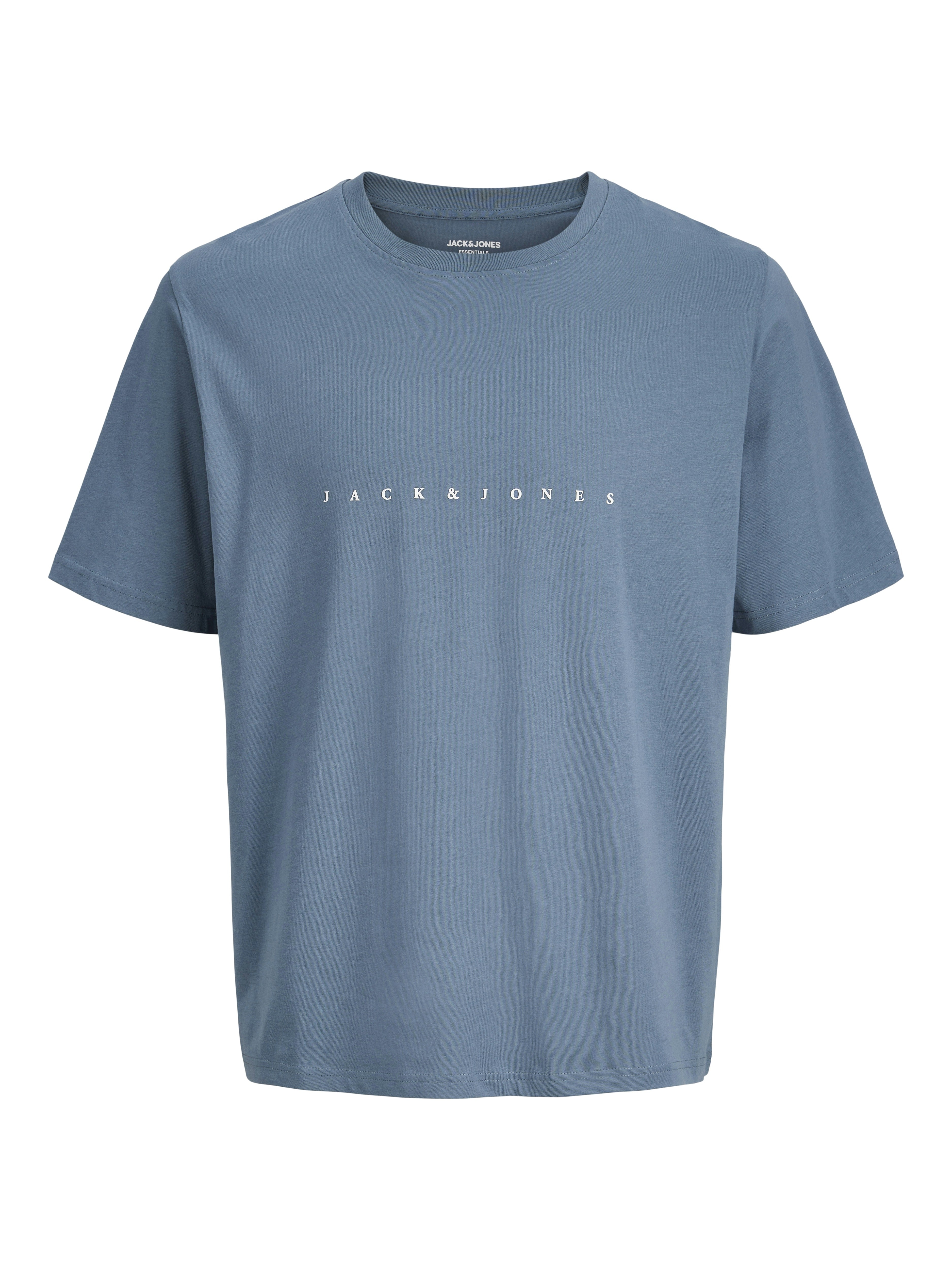 Jack & Jones Herren T-Shirts kurz Blue Mirage
