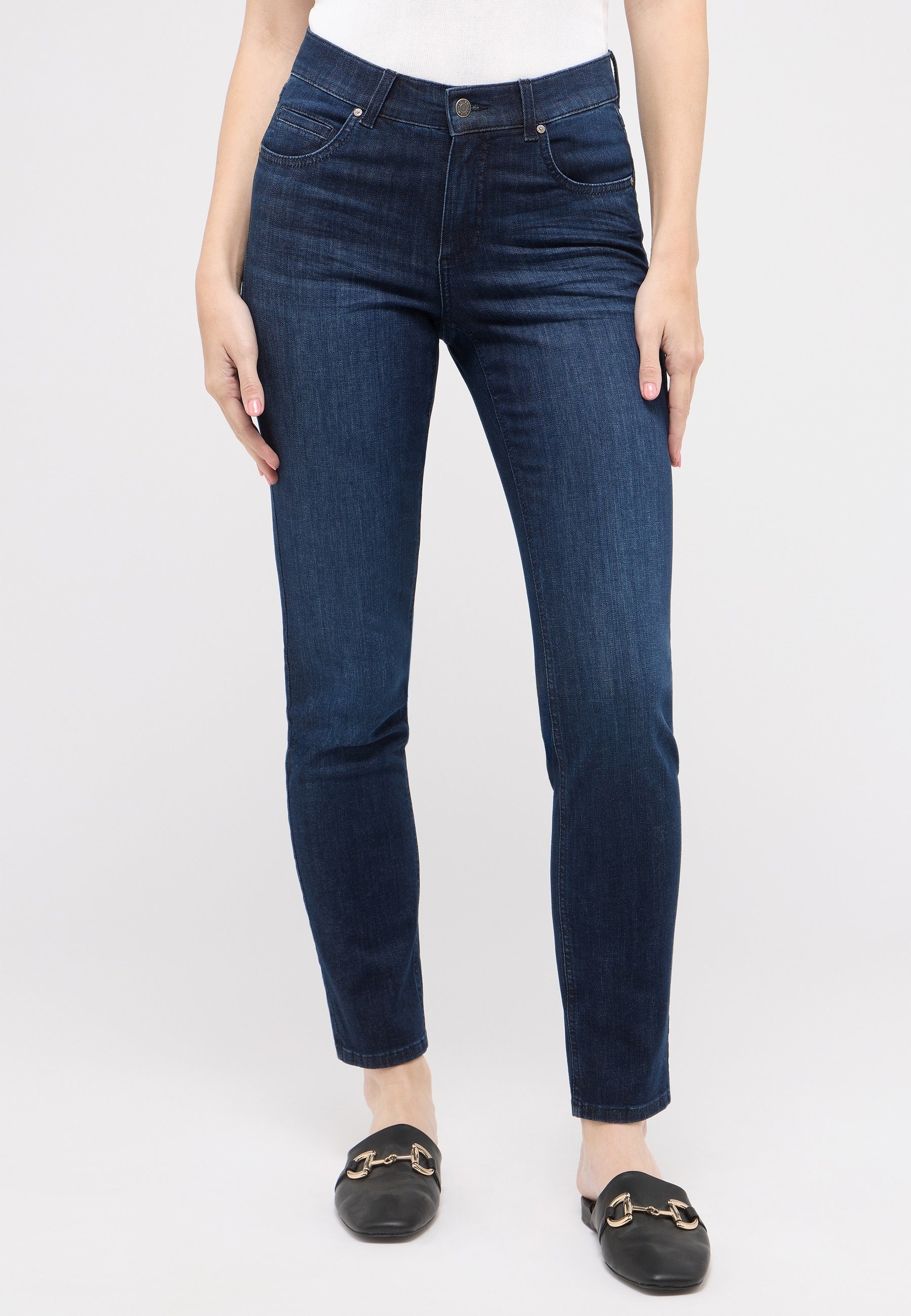 Angels Damen Jeans Dark Indig