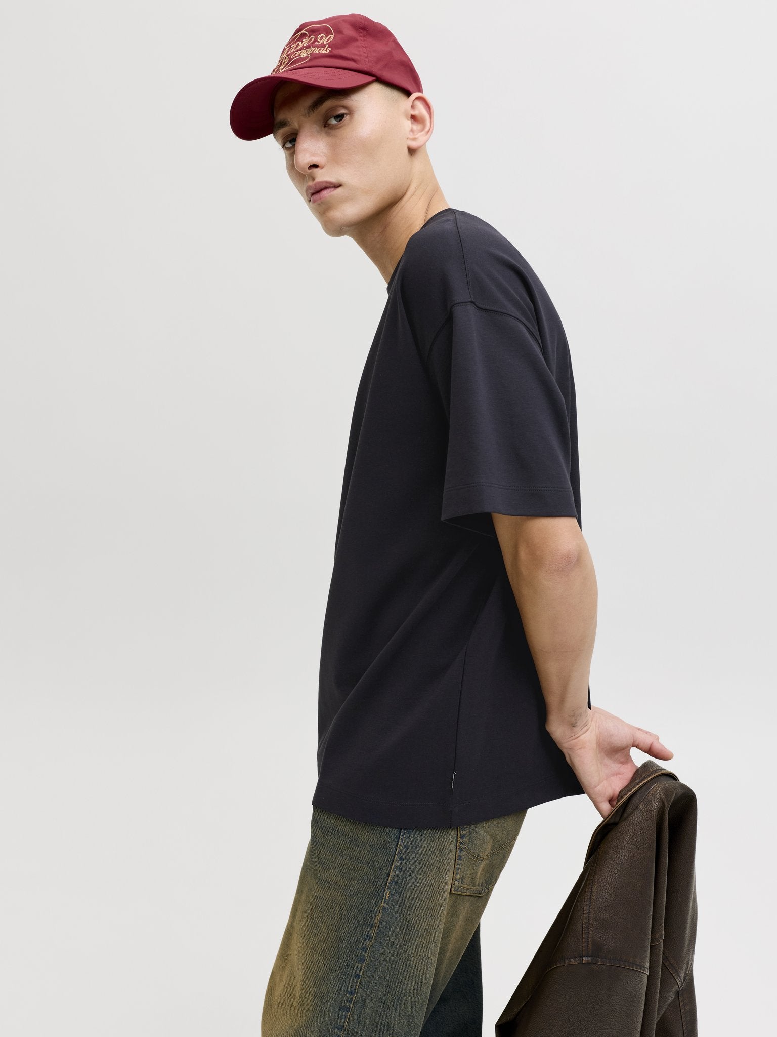 Jack & Jones Herren T-Shirts kurz Black