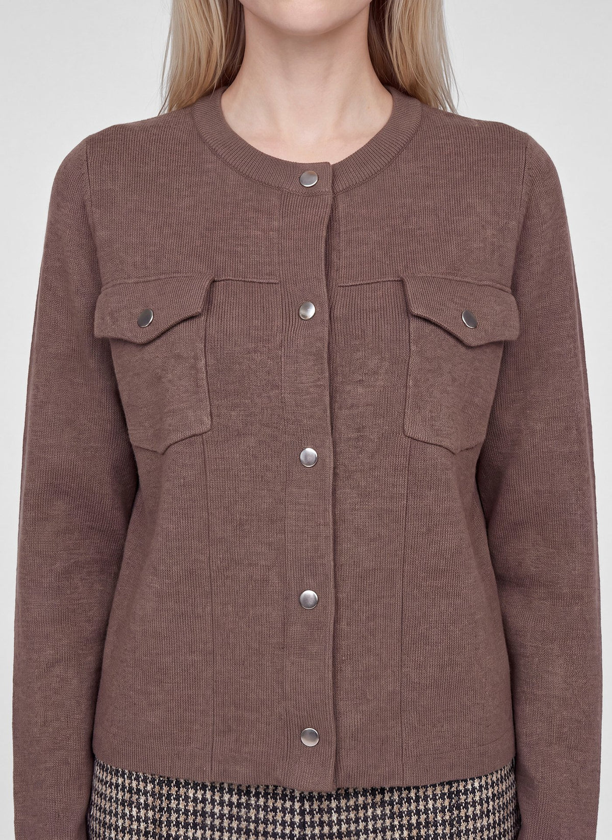 Rabe Damen Strickjacken Taupe
