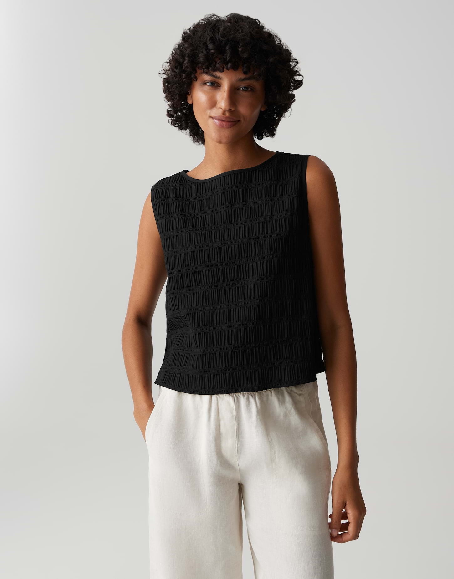 Opus Damen Blusen Black