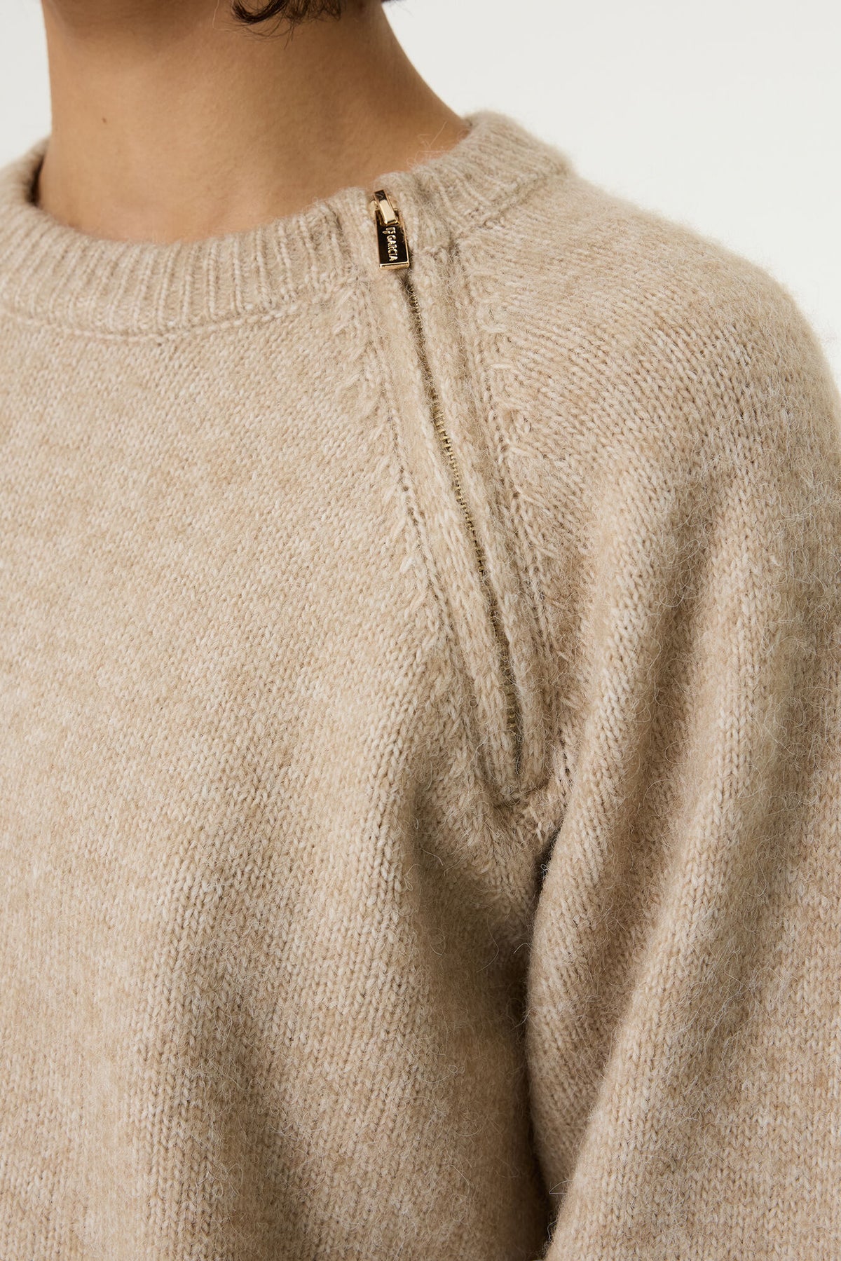 Garcia Damen Strickjacken Winter Camel