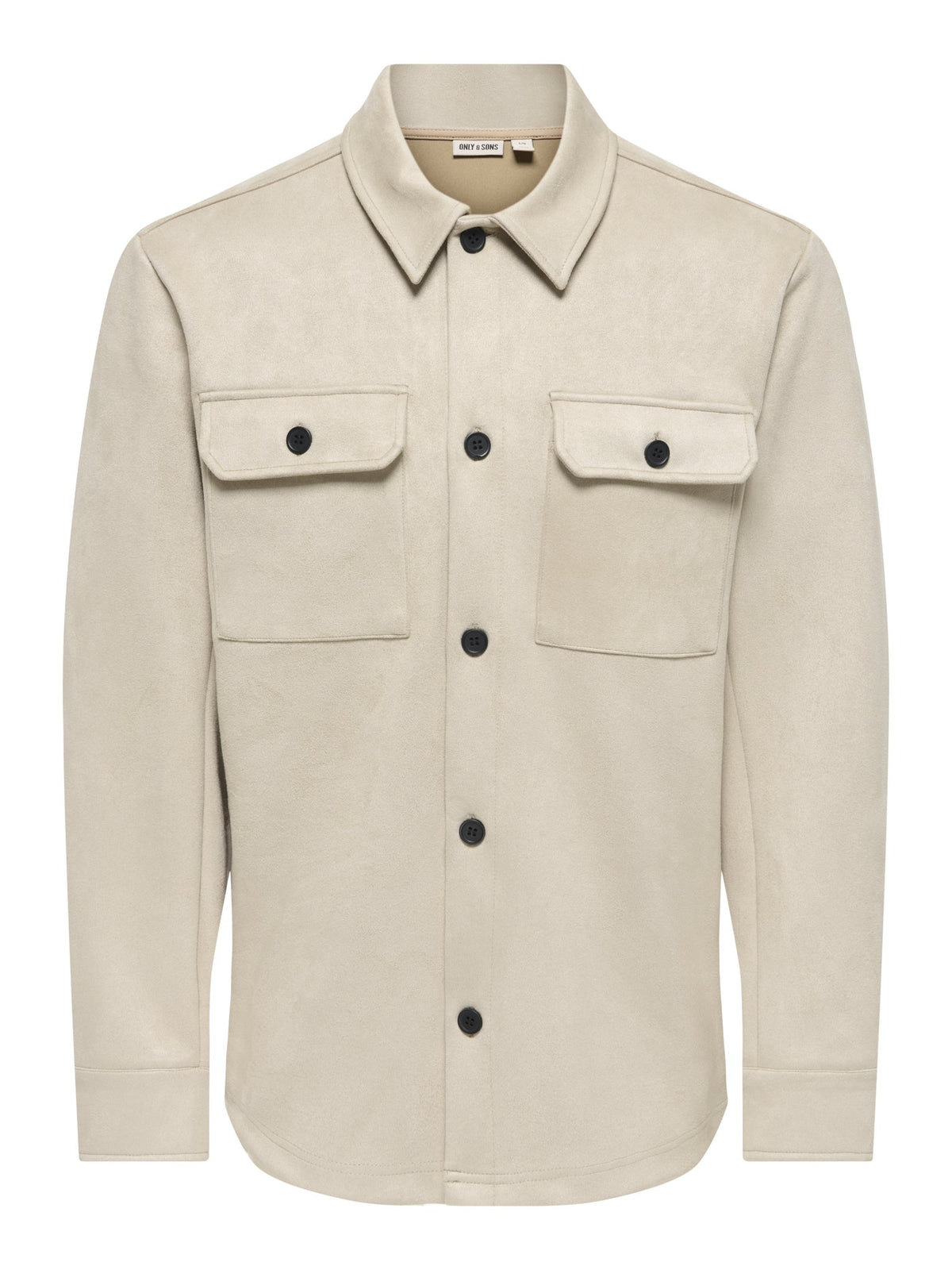Only & Sons Herren Hemden lang Silver Lining