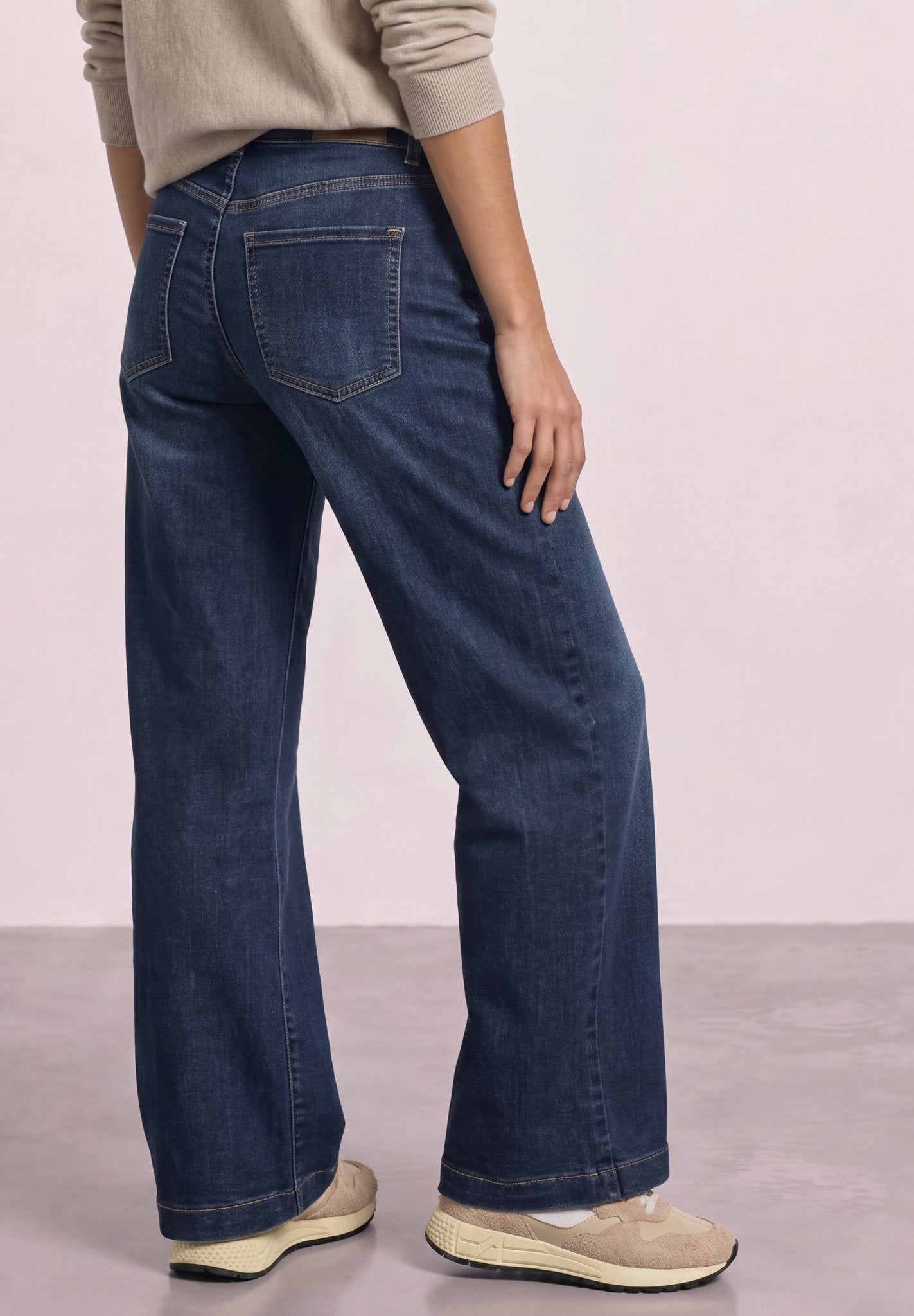 Street One Damen Hosen  Dark Blue
