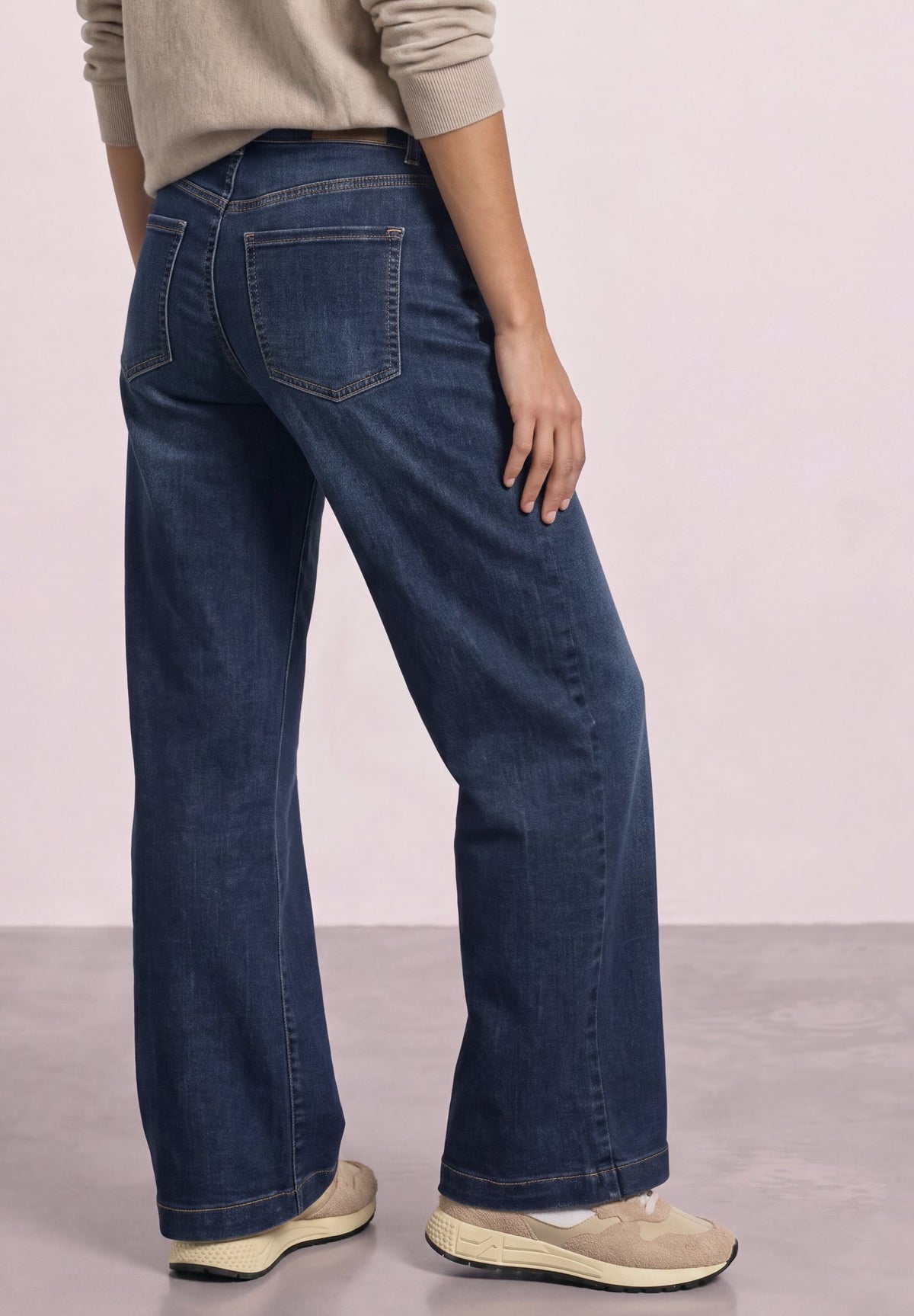Street One Damen Hosen  Dark Blue