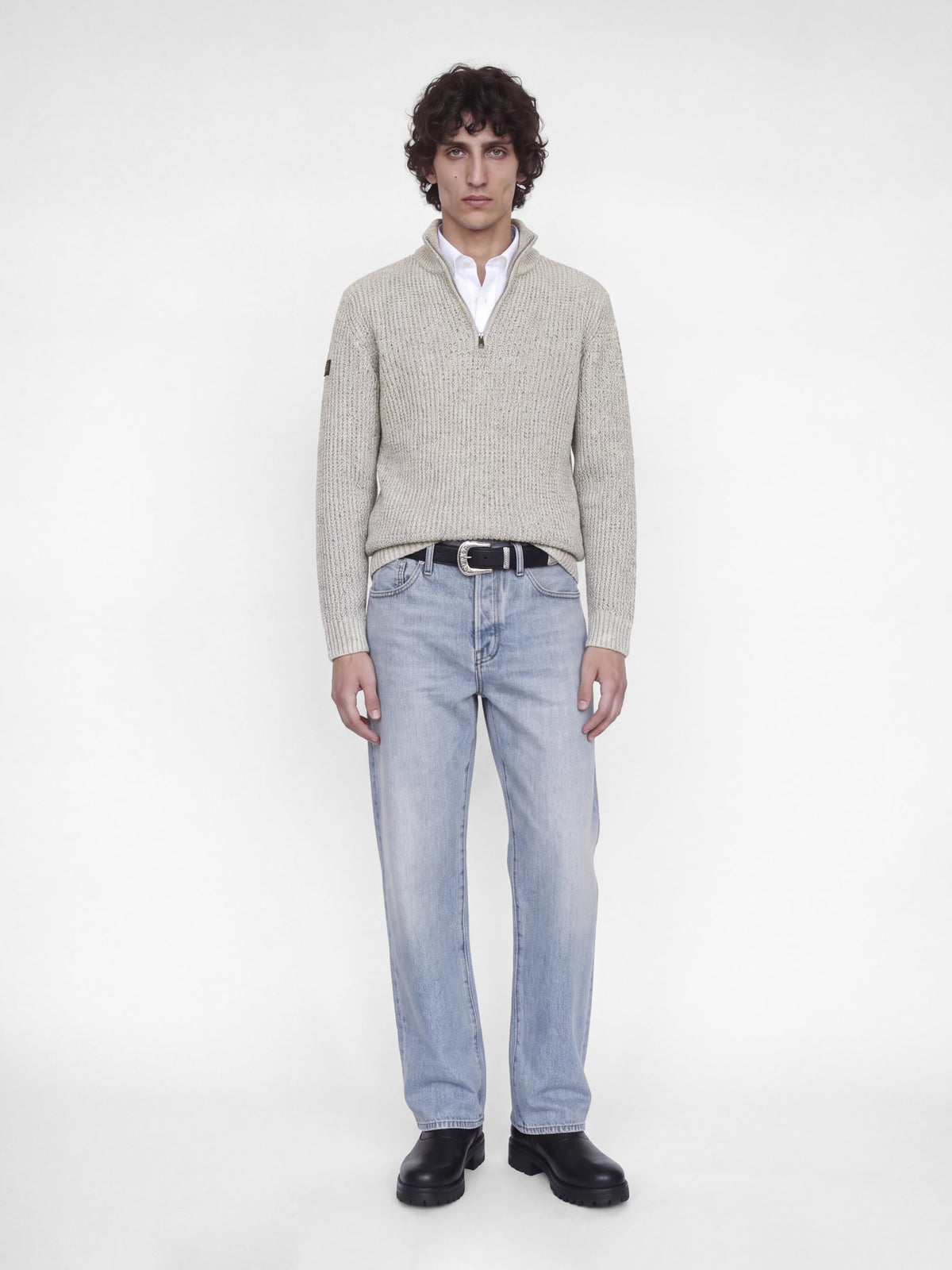 Jack & Jones Herren Pullover Moonbeam/Twist