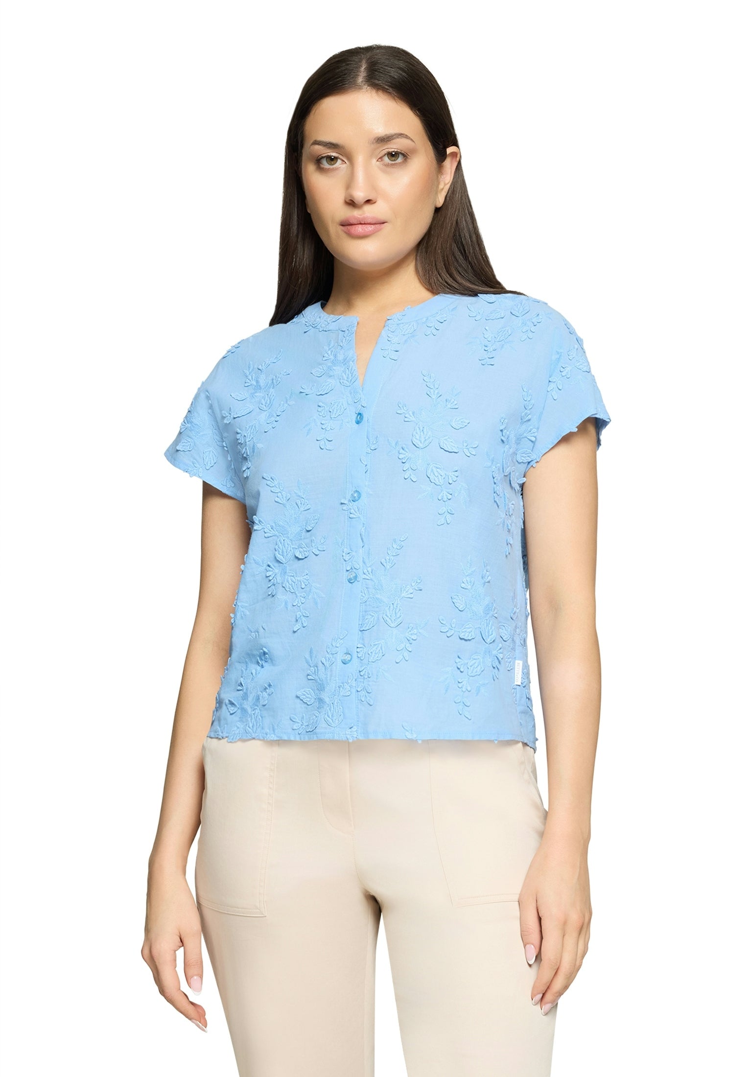Betty & Co Damen Blusen Waterblue