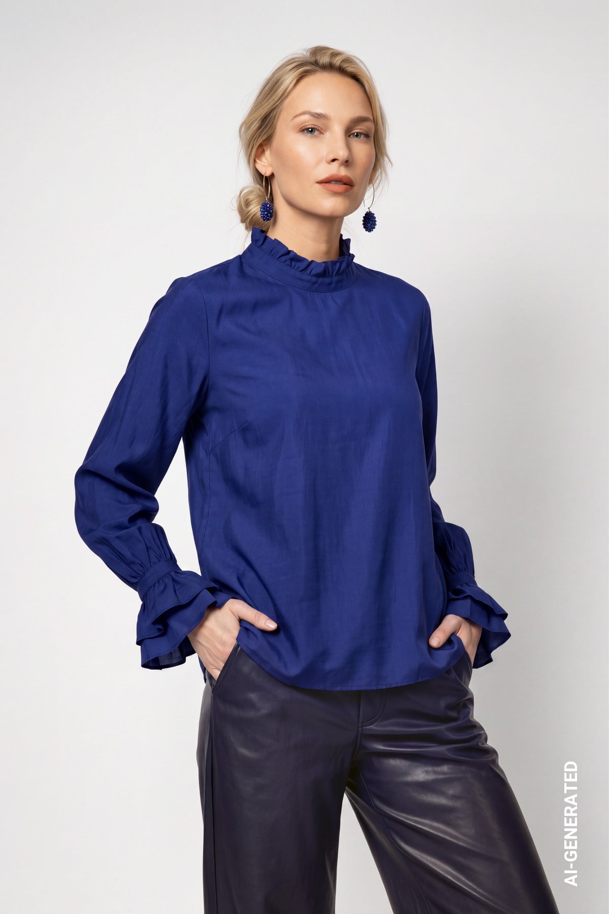 Monari Damen Blusen  Classic Nav