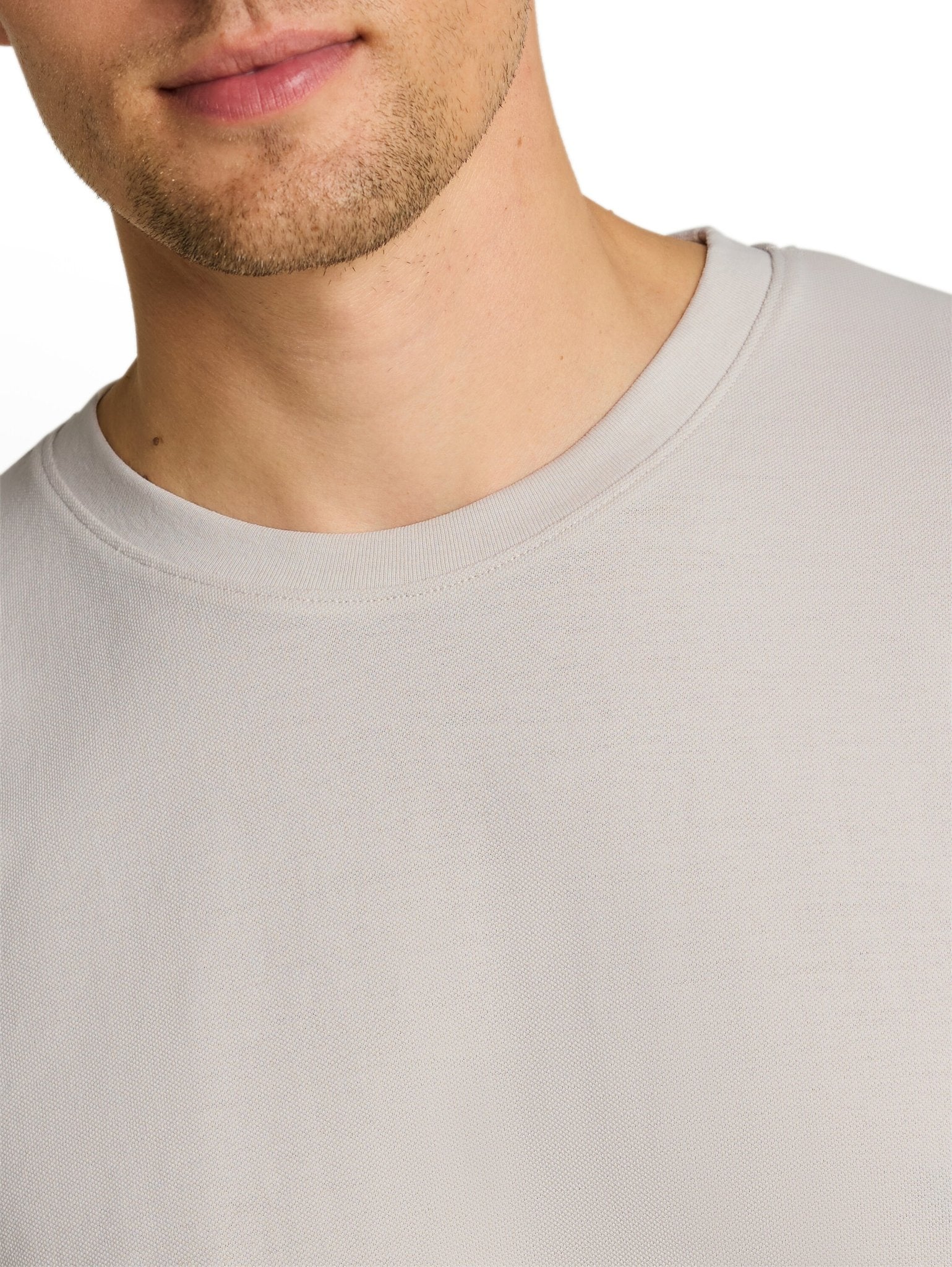 Tom Tailor denim Herren T-Shirts kurz Clouds Grey
