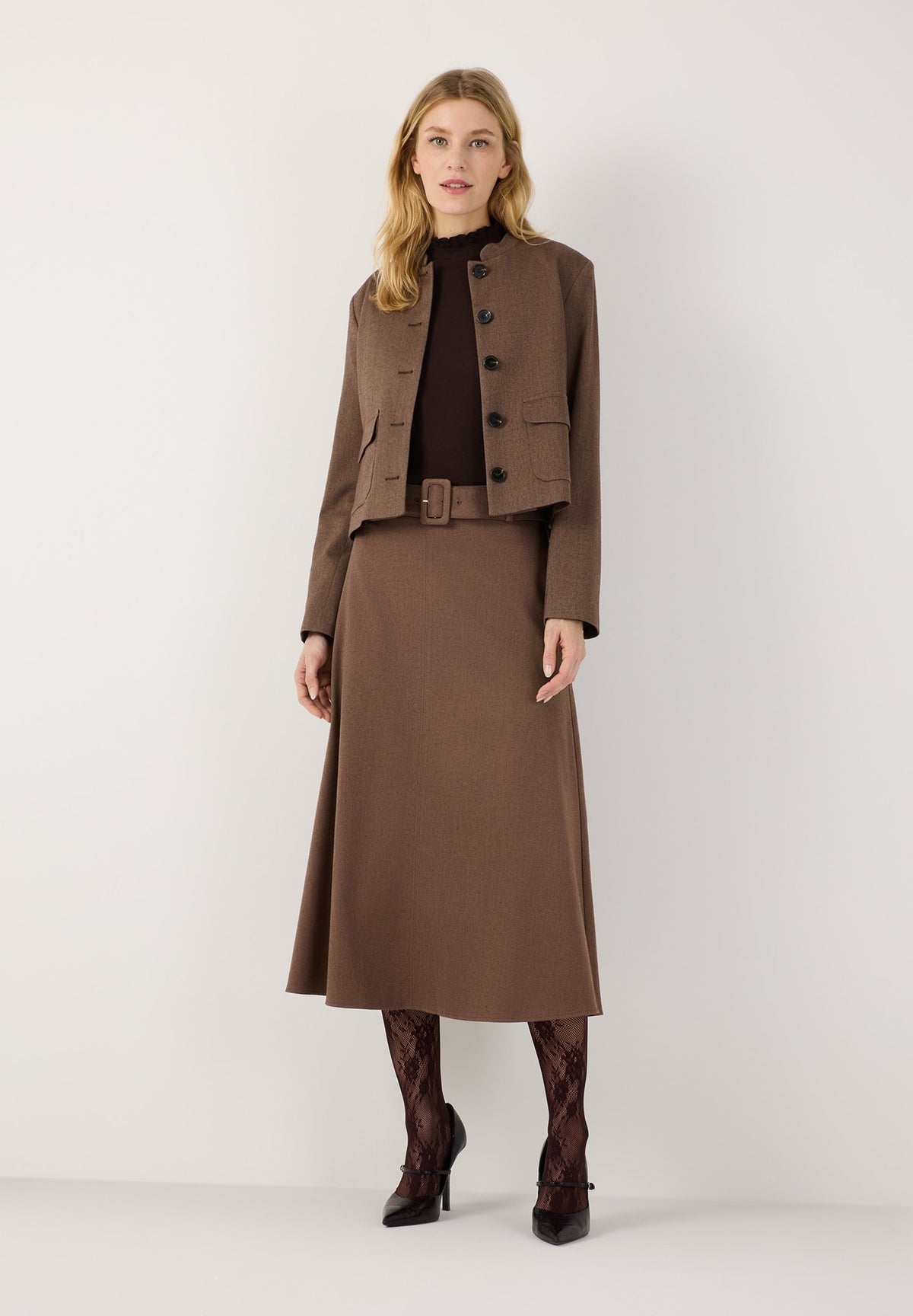 More & More Damen Jacken  Espresso B