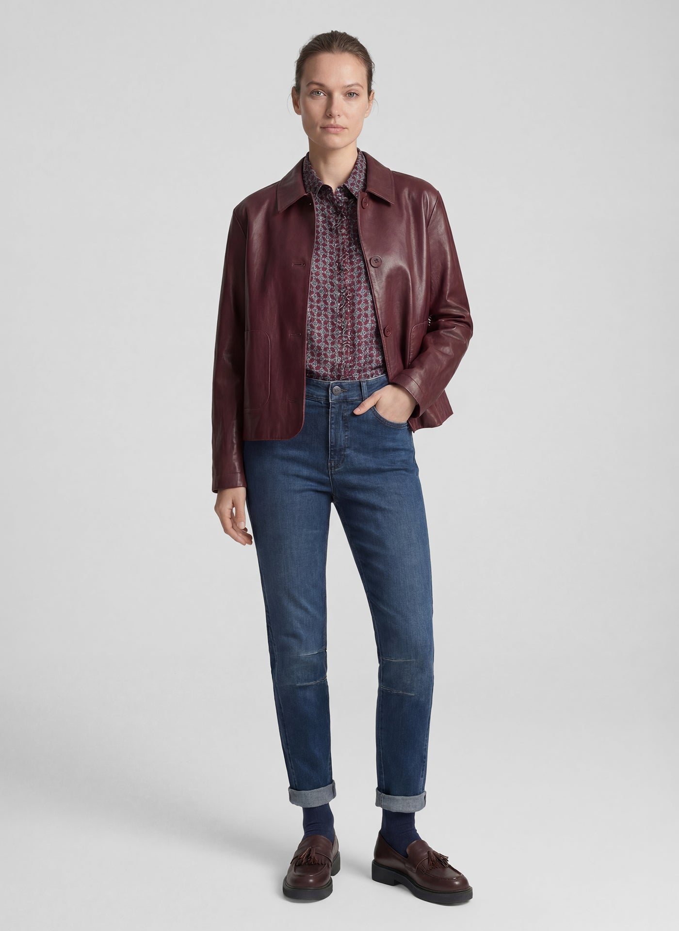 Rabe Damen Blazer Merlot