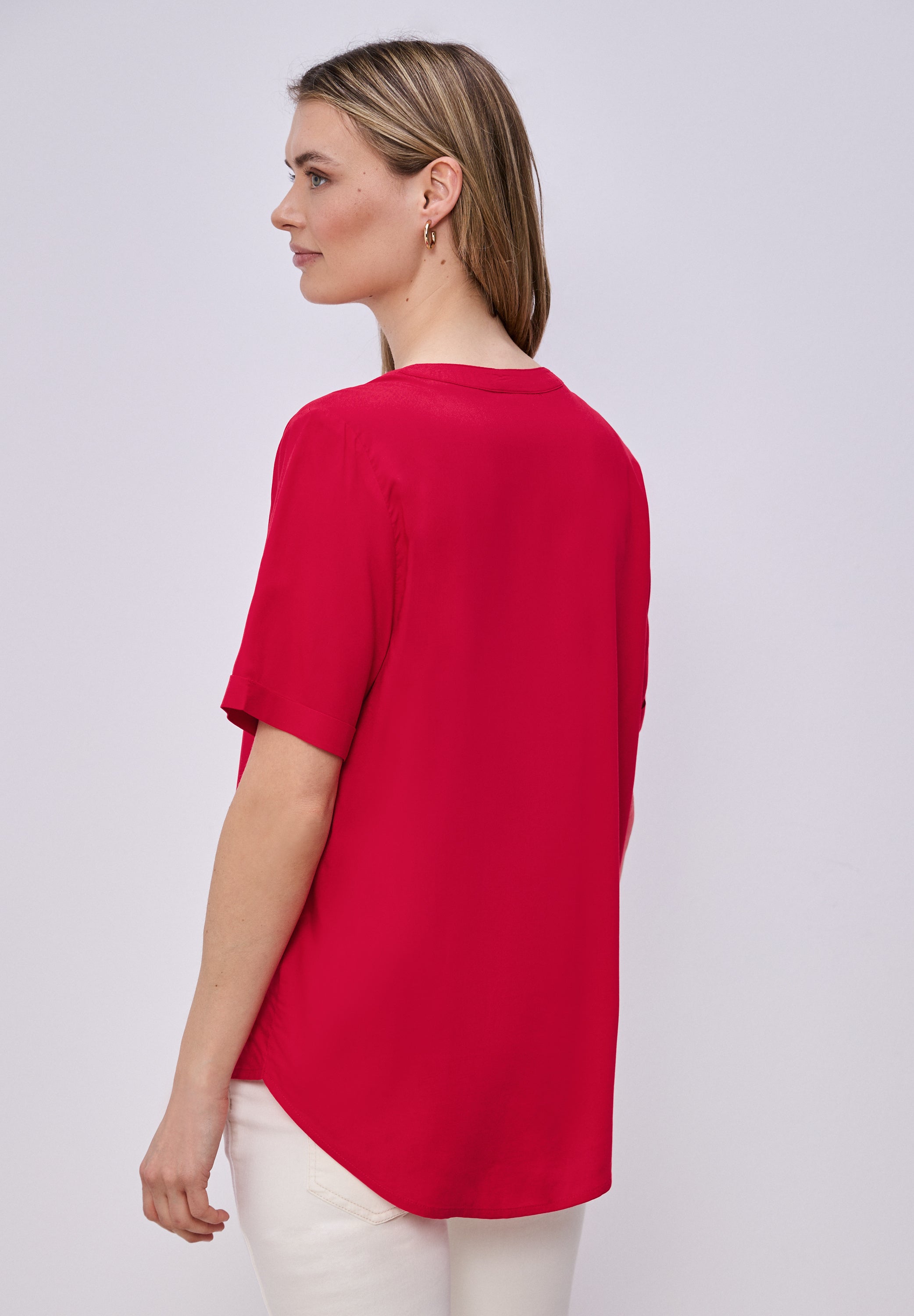 Street One Damen Blusen  Salsa Red