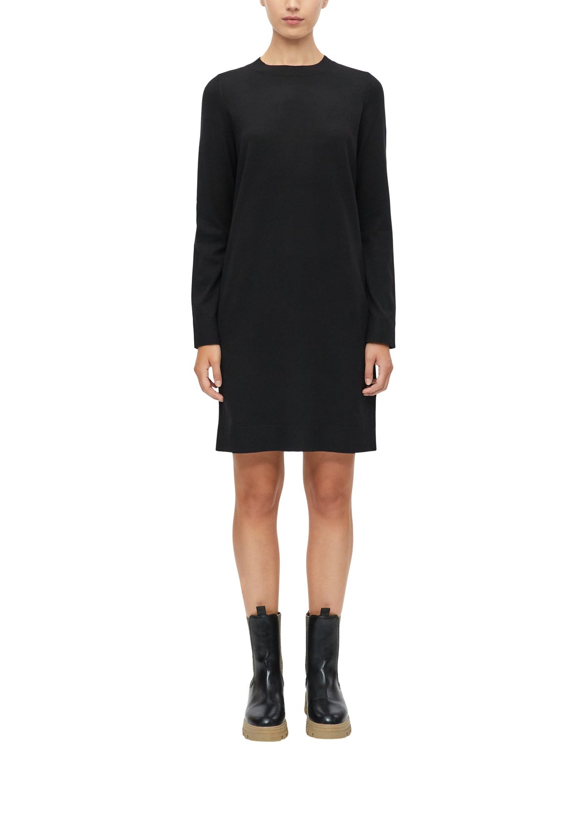 S. Oliver red Damen Kleider  Grey/Black