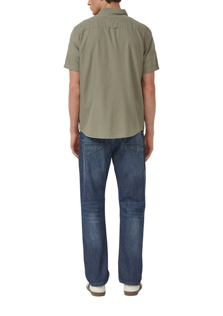 S. Oliver red Herren Hemden kurz Green